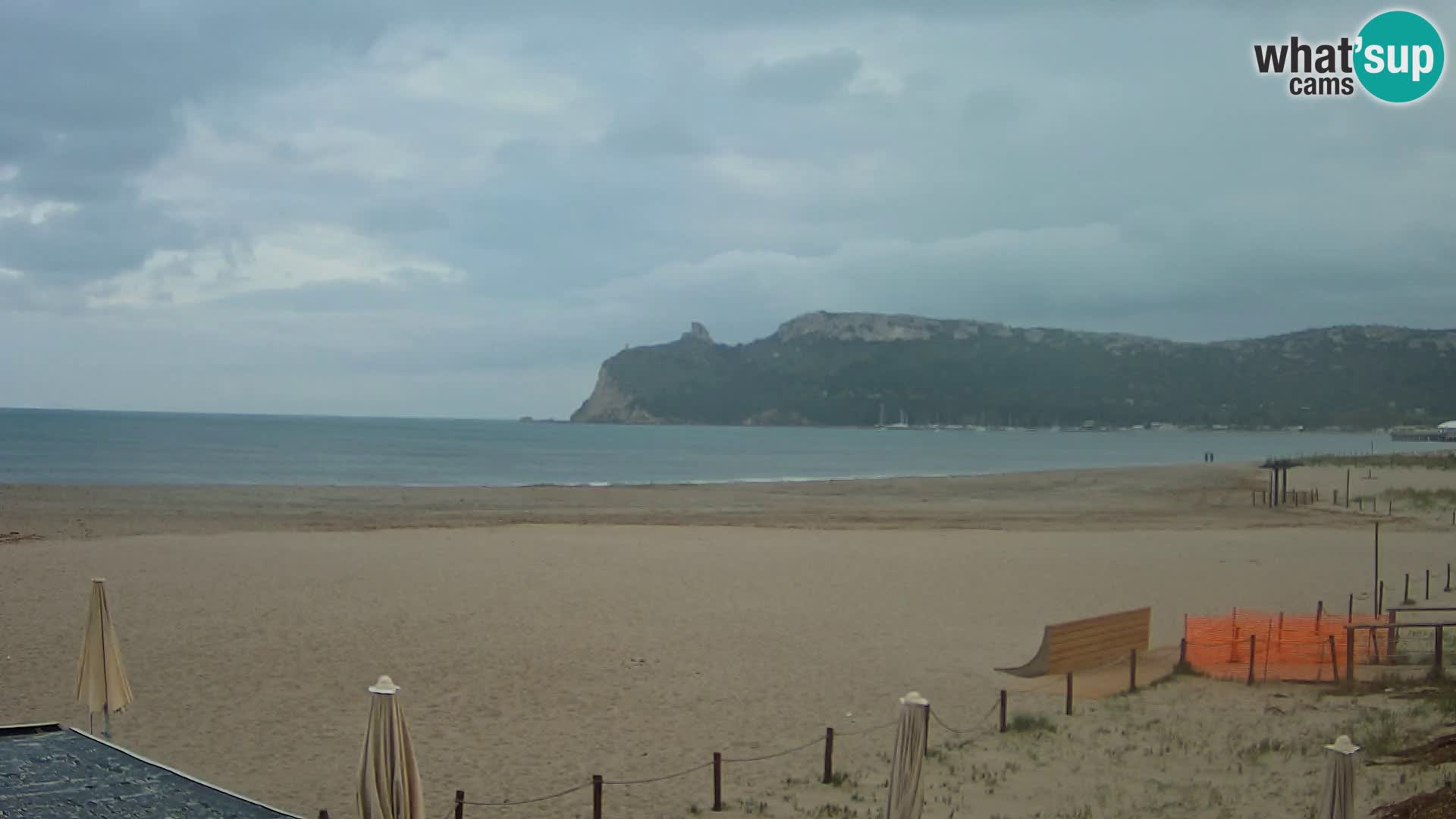 Poetto beach webcam | Cagliari | Sardinia