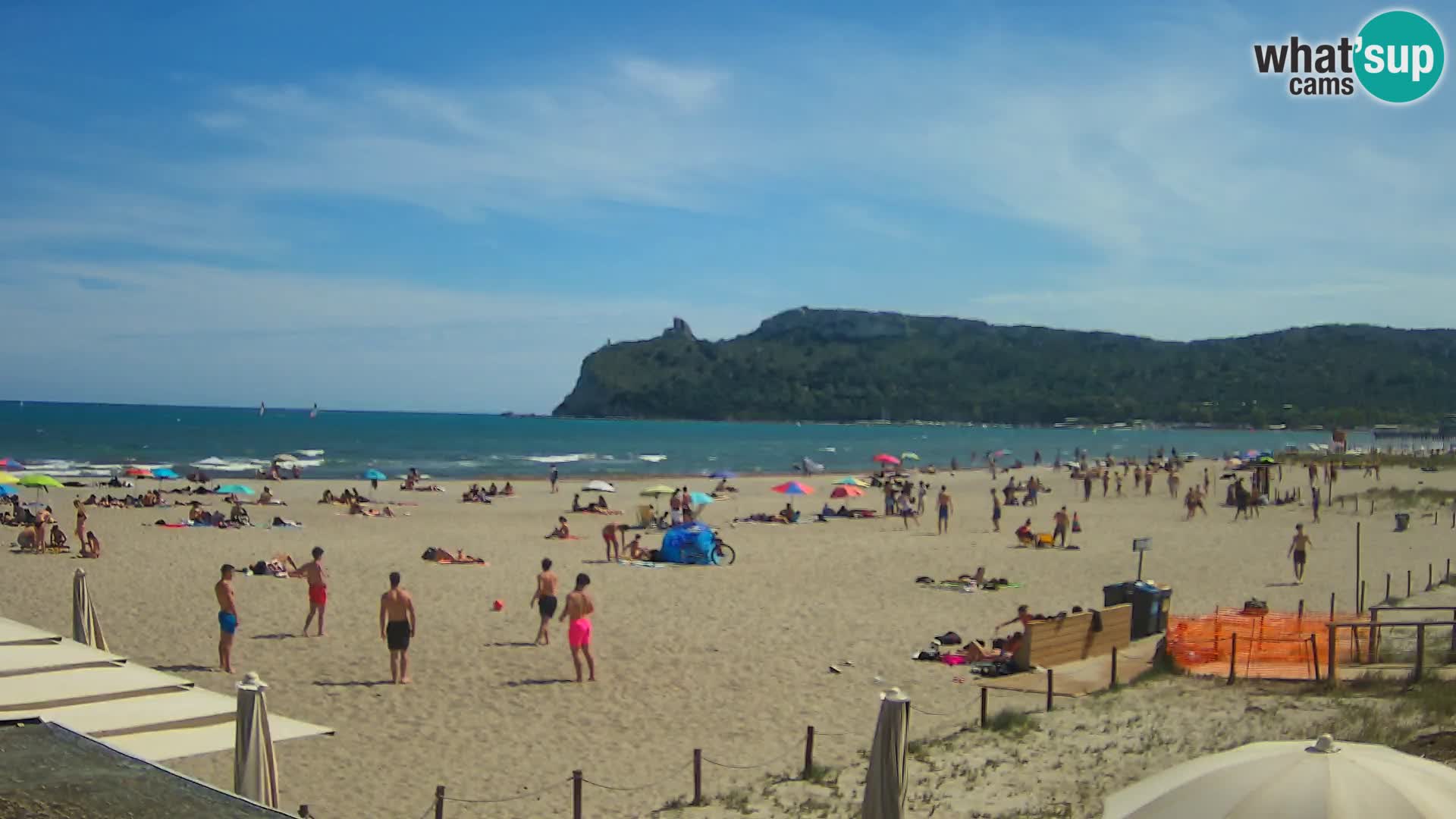 Poetto Strand Webcam | Cagliari | Sardinien