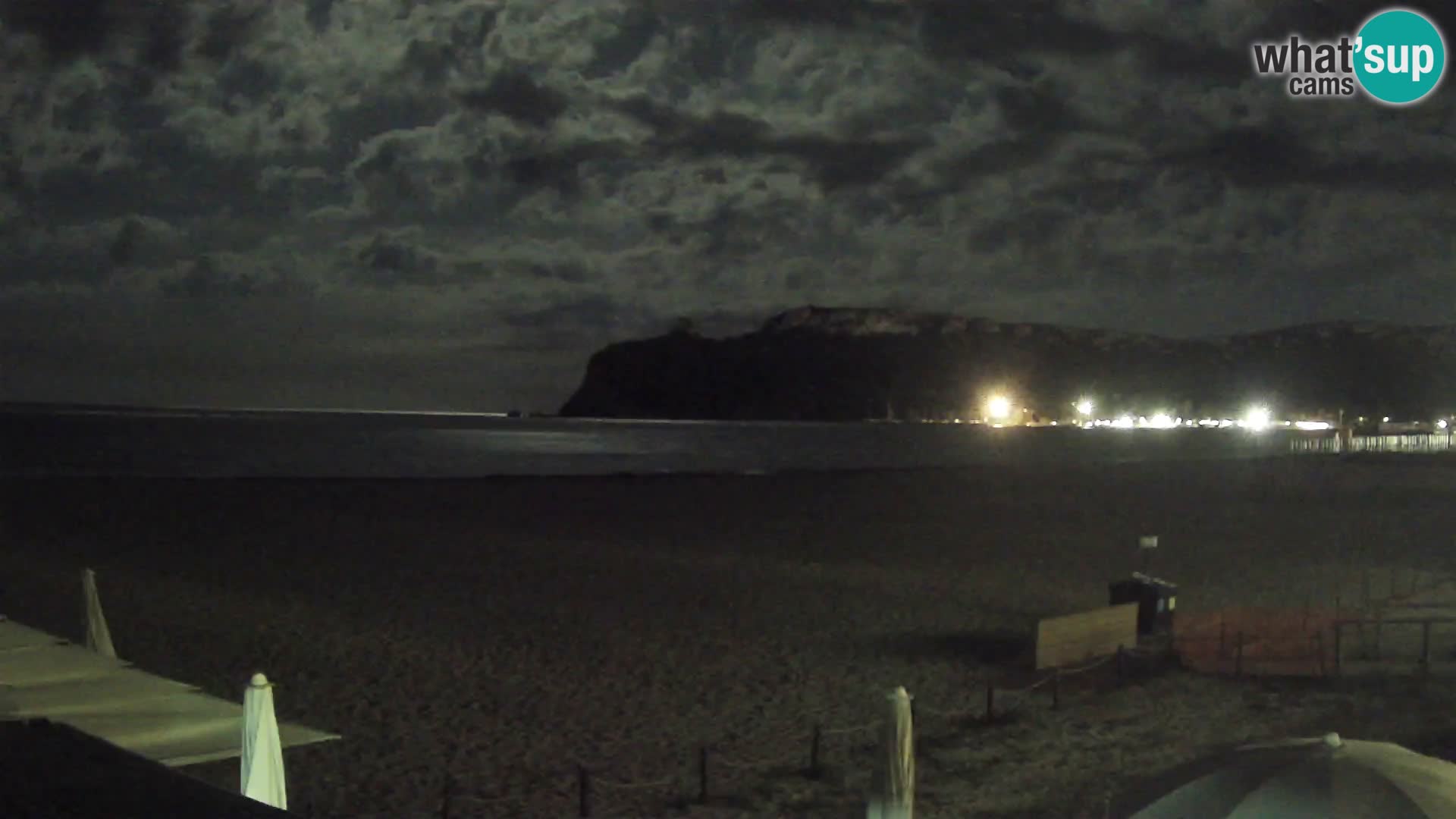 Poetto beach webcam | Cagliari | Sardinija