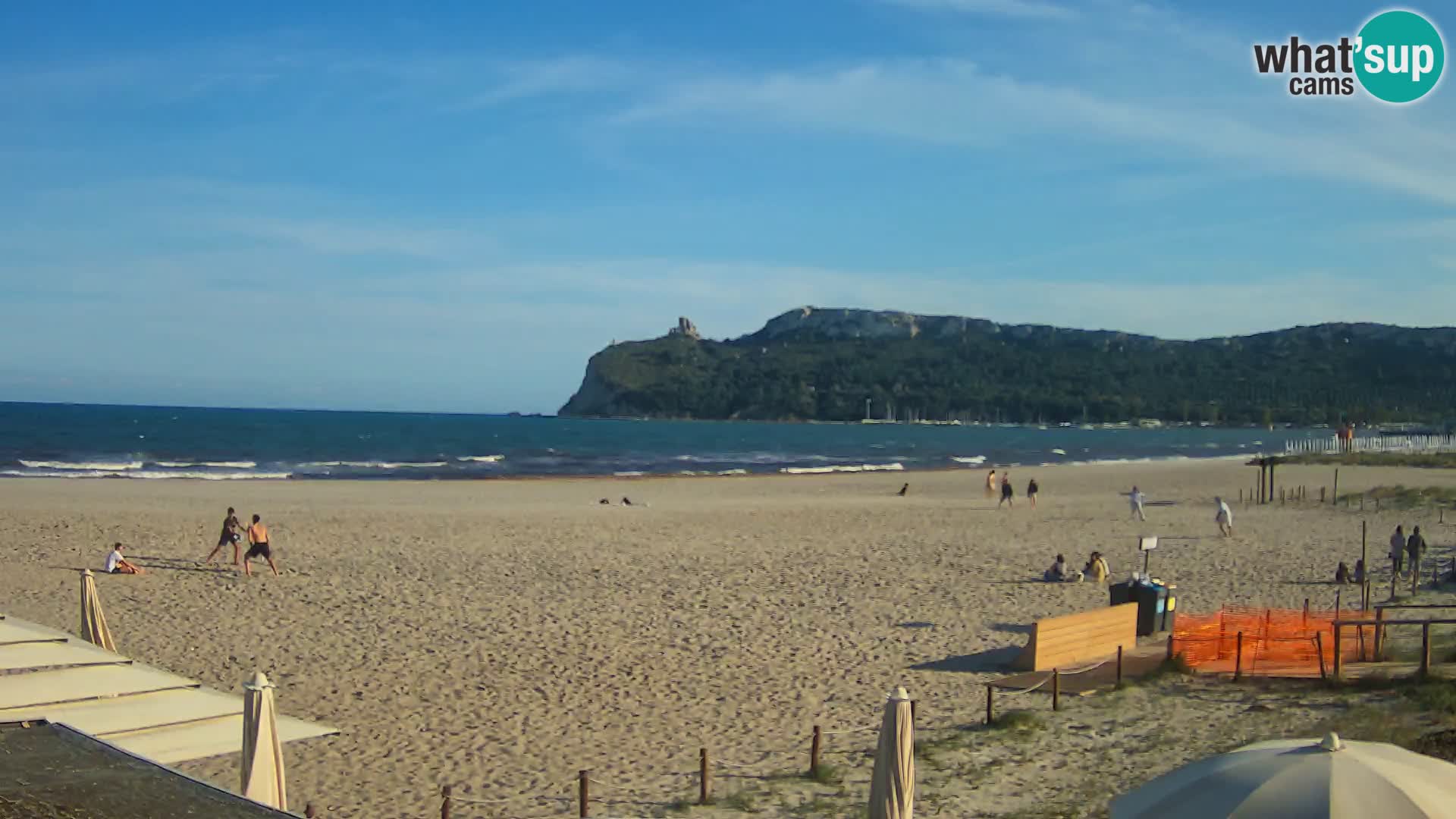 Poetto beach webcam | Cagliari | Sardinia