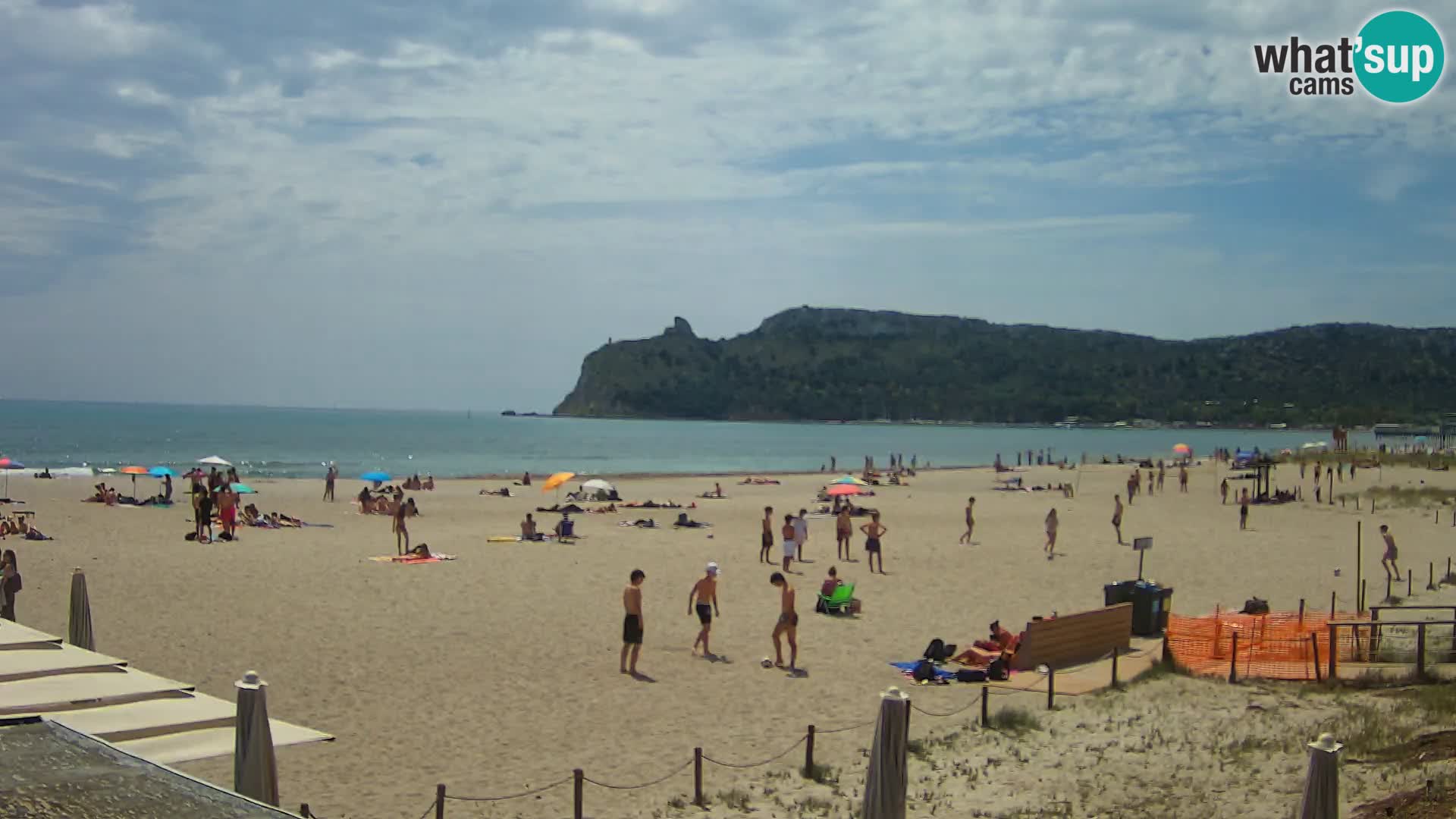 Webcam playa de Poetto | Cagliari | Cerdeña