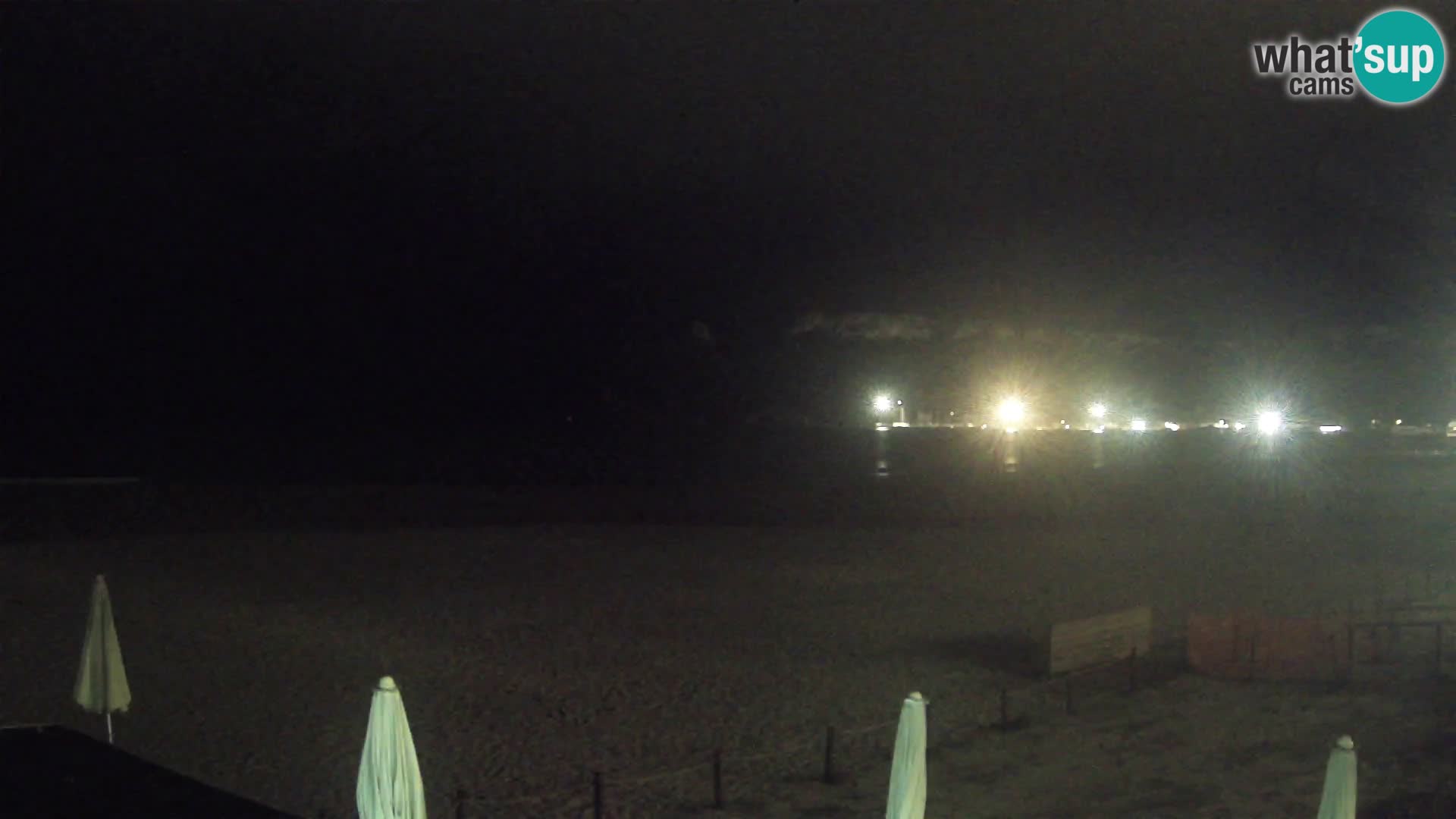 Webcam plage de Poetto | Cagliari | Sardaigne