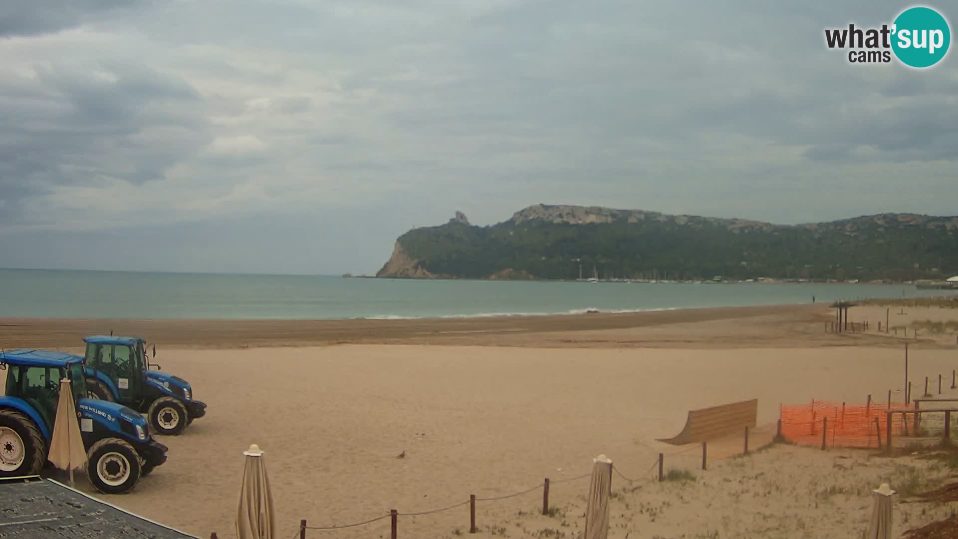Webcam plage de Poetto | Cagliari | Sardaigne
