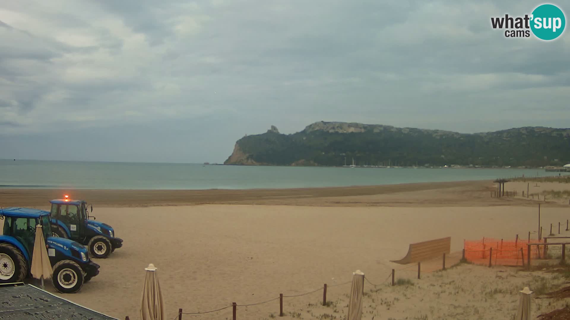 Webcam plage de Poetto | Cagliari | Sardaigne