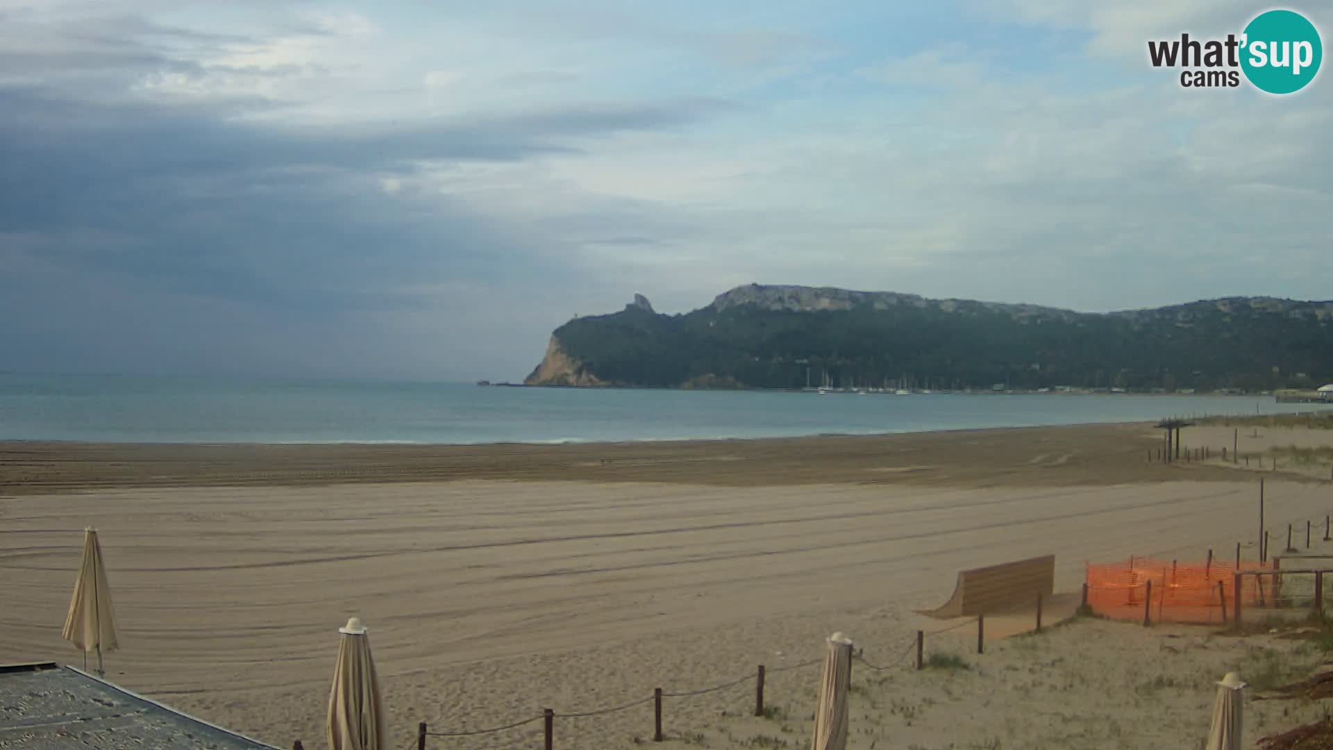 Poetto beach webcam | Cagliari | Sardinija