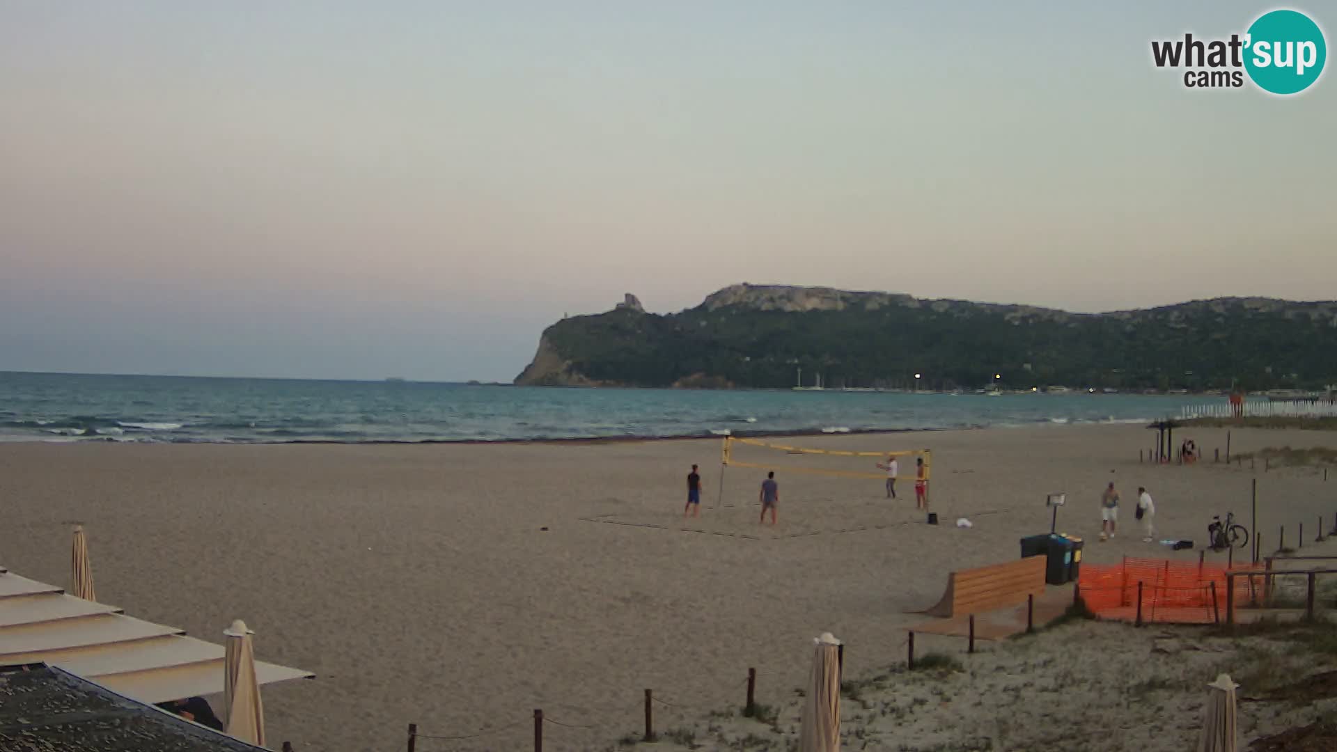 Poetto beach webcam | Cagliari | Sardinia