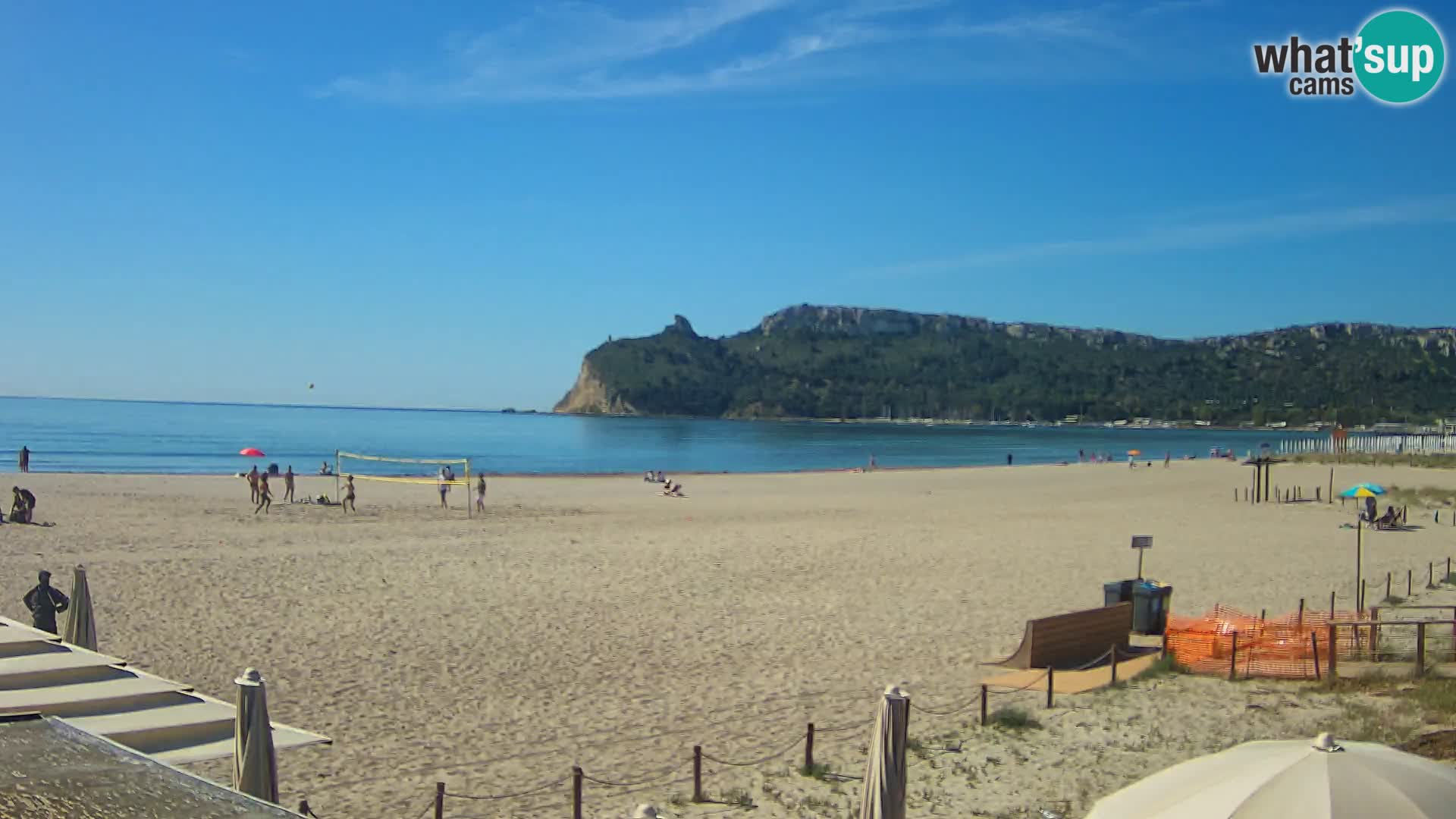 Webcam spiaggia del Poetto | Cagliari | Sardegna