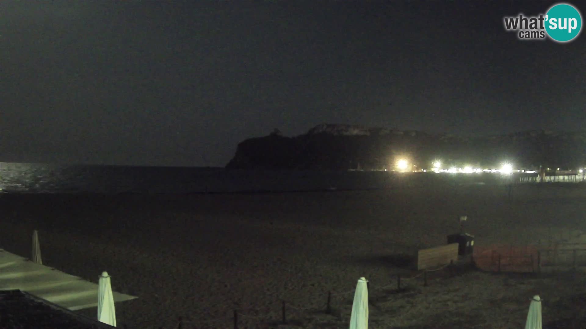 Webcam plage de Poetto | Cagliari | Sardaigne