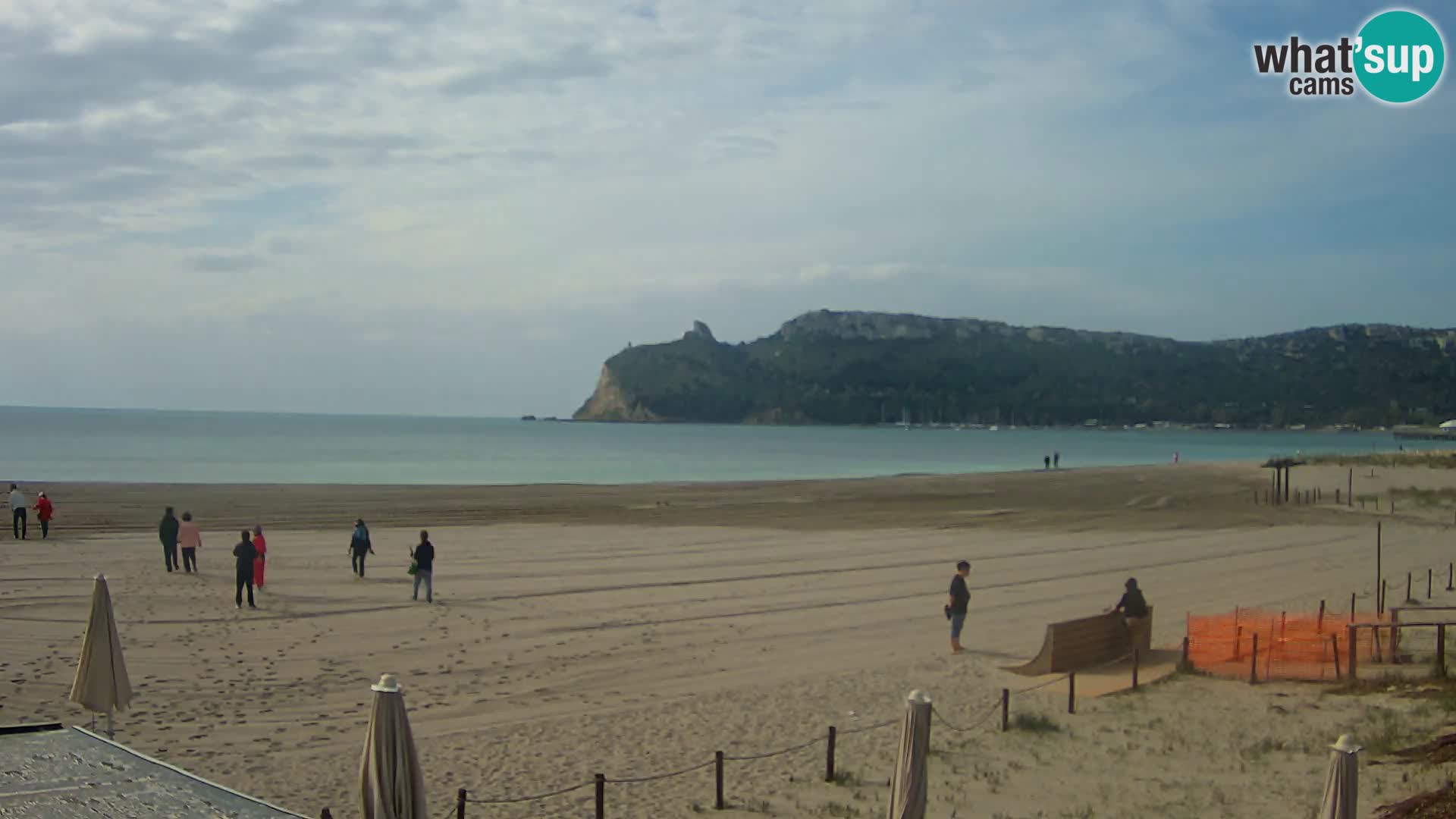 Poetto beach webcam | Cagliari | Sardinia