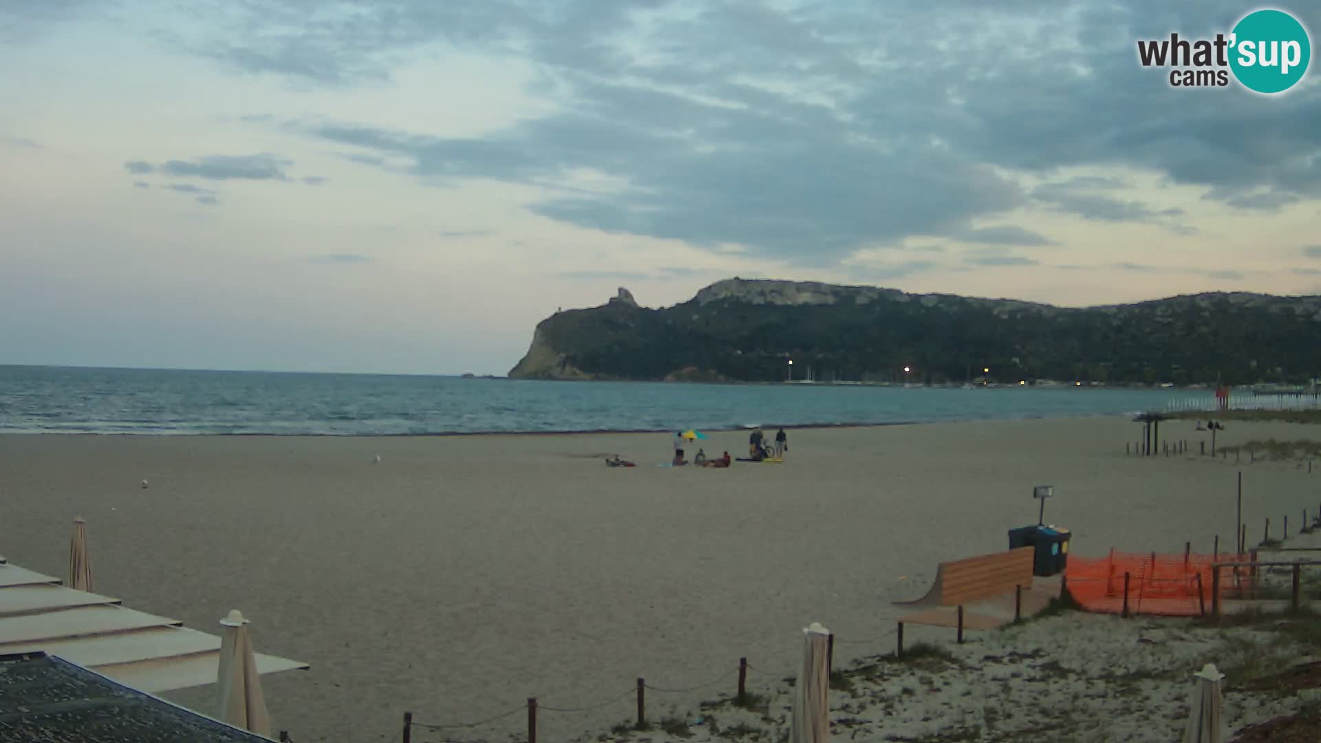 Poetto beach webcam | Cagliari | Sardinija