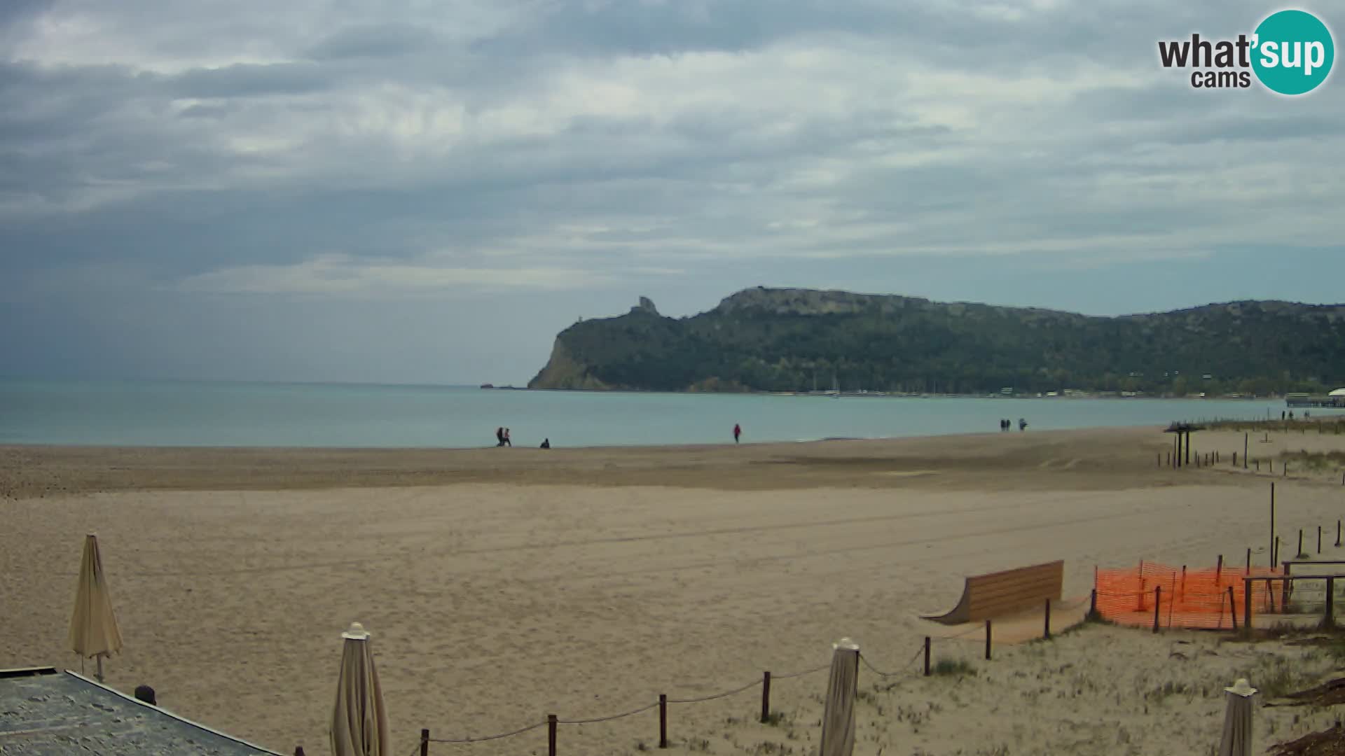 Poetto beach webcam | Cagliari | Sardinija