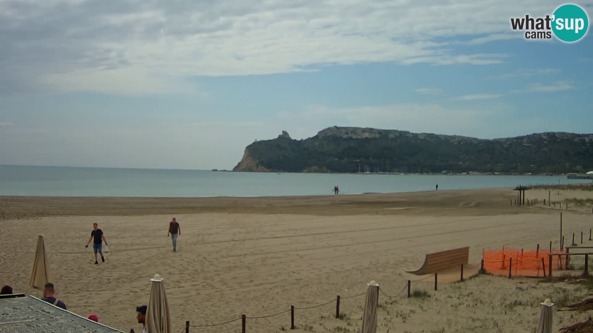 Poetto beach webcam | Cagliari | Sardinija