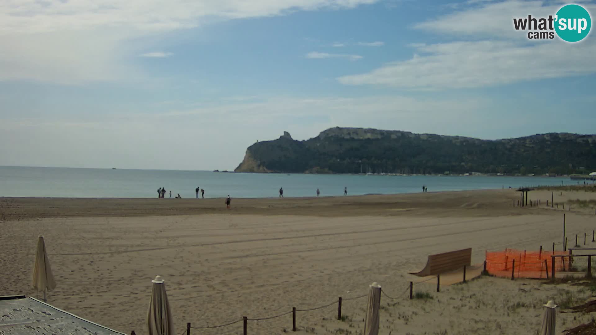 Poetto beach webcam | Cagliari | Sardinija