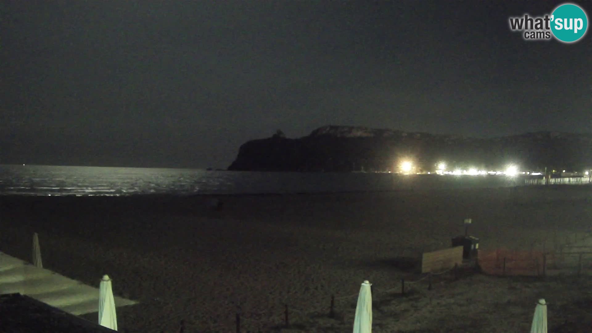 Webcam spiaggia del Poetto | Cagliari | Sardegna