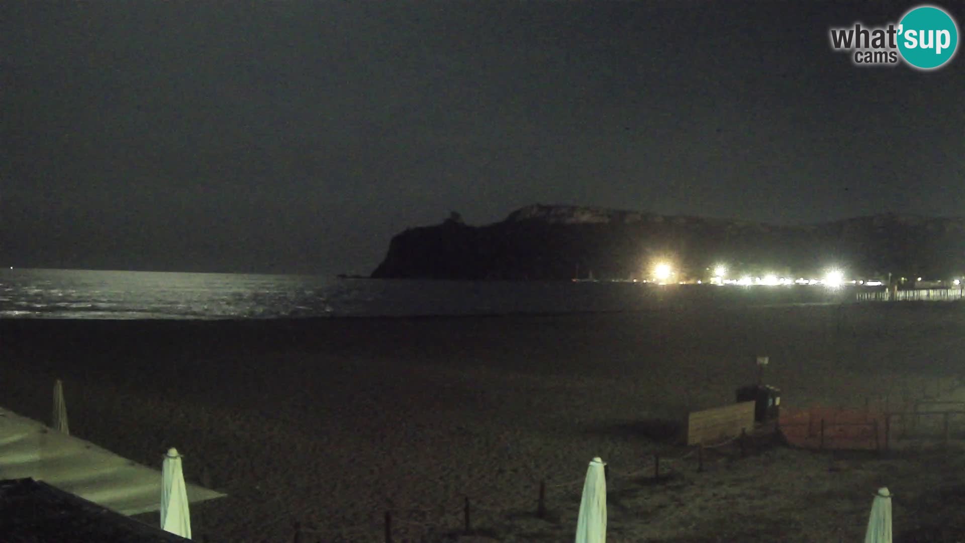 Webcam plage de Poetto | Cagliari | Sardaigne
