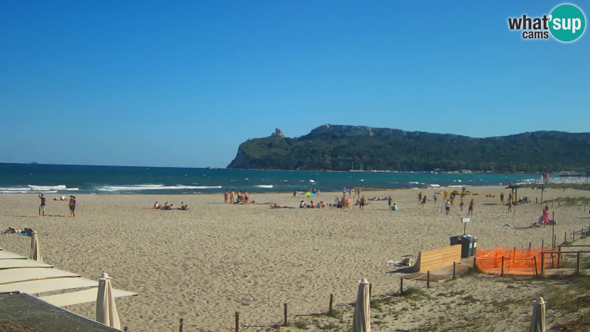 Webcam spiaggia del Poetto | Cagliari | Sardegna