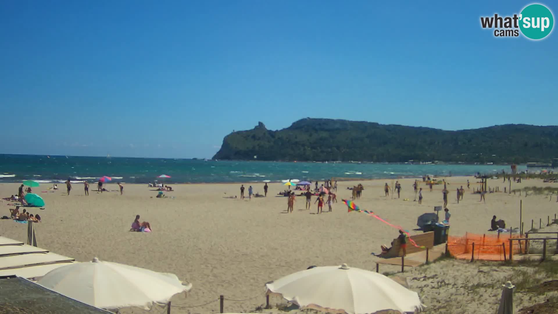 Poetto Strand Webcam | Cagliari | Sardinien