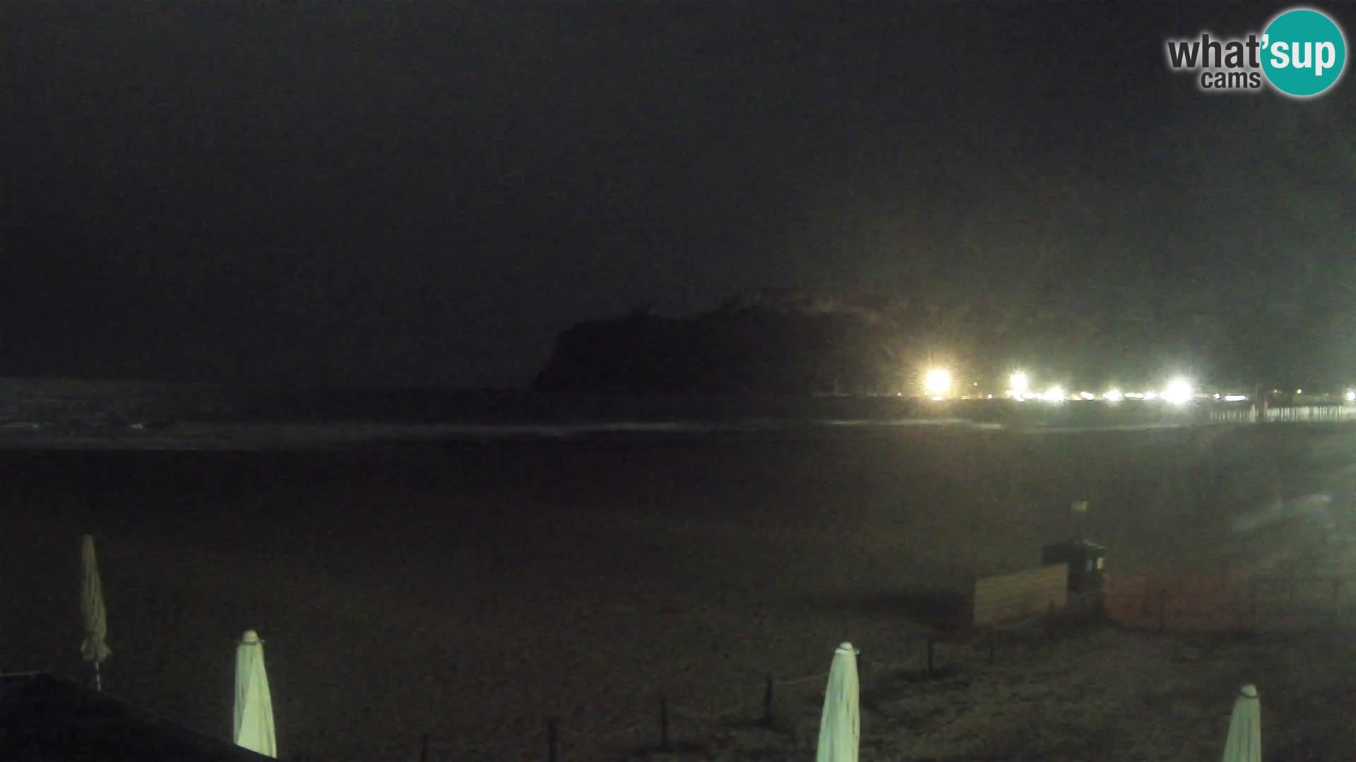 Poetto beach webcam | Cagliari | Sardinija
