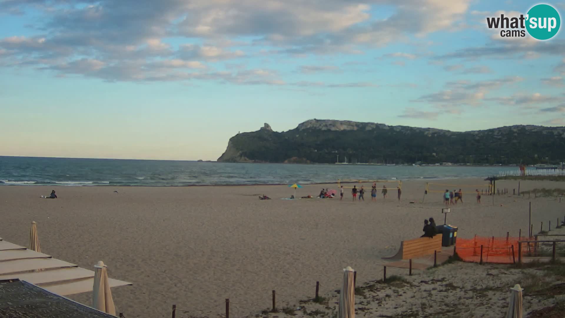 Webcam plage de Poetto | Cagliari | Sardaigne