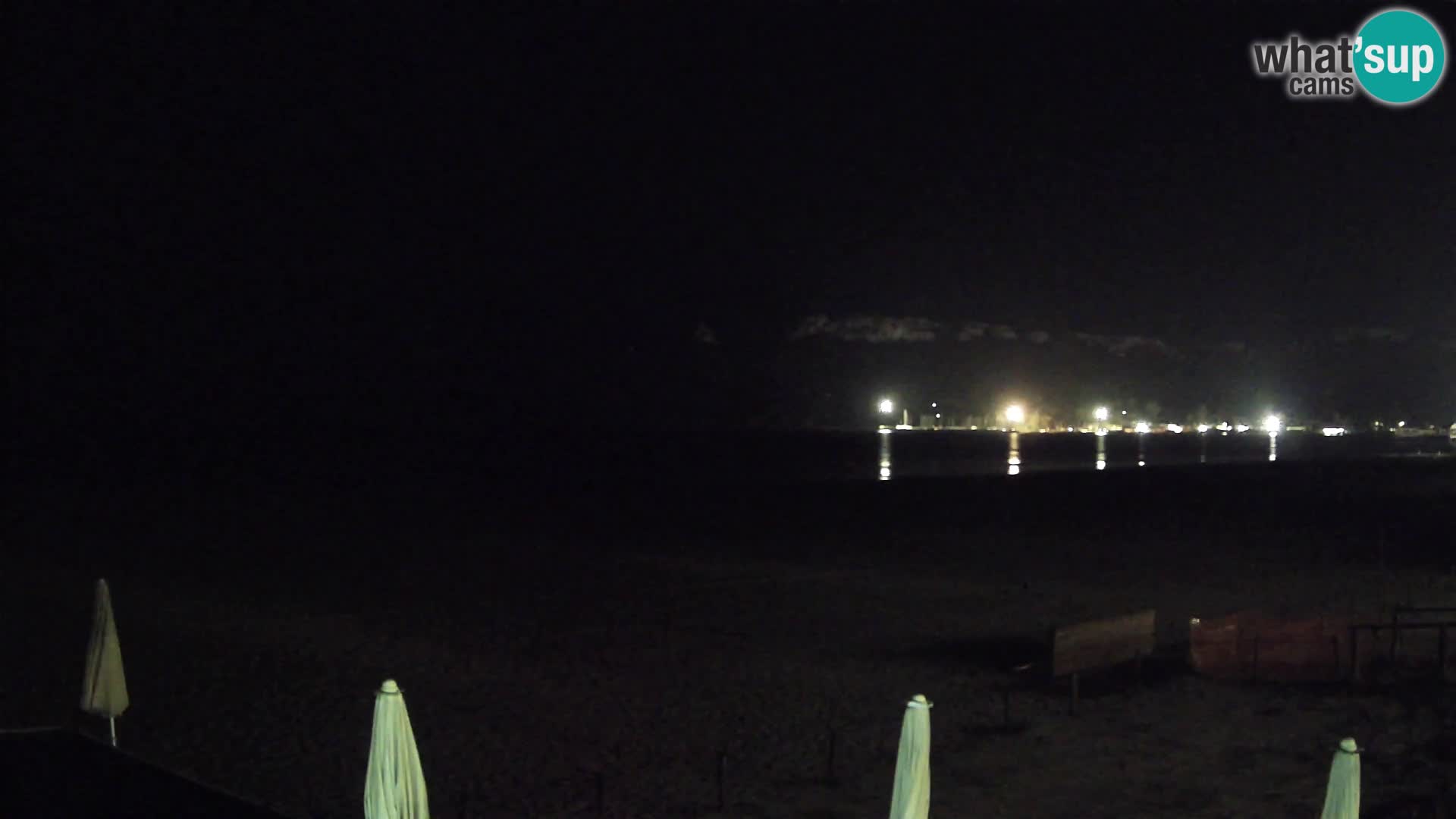 Poetto beach webcam | Cagliari | Sardinia