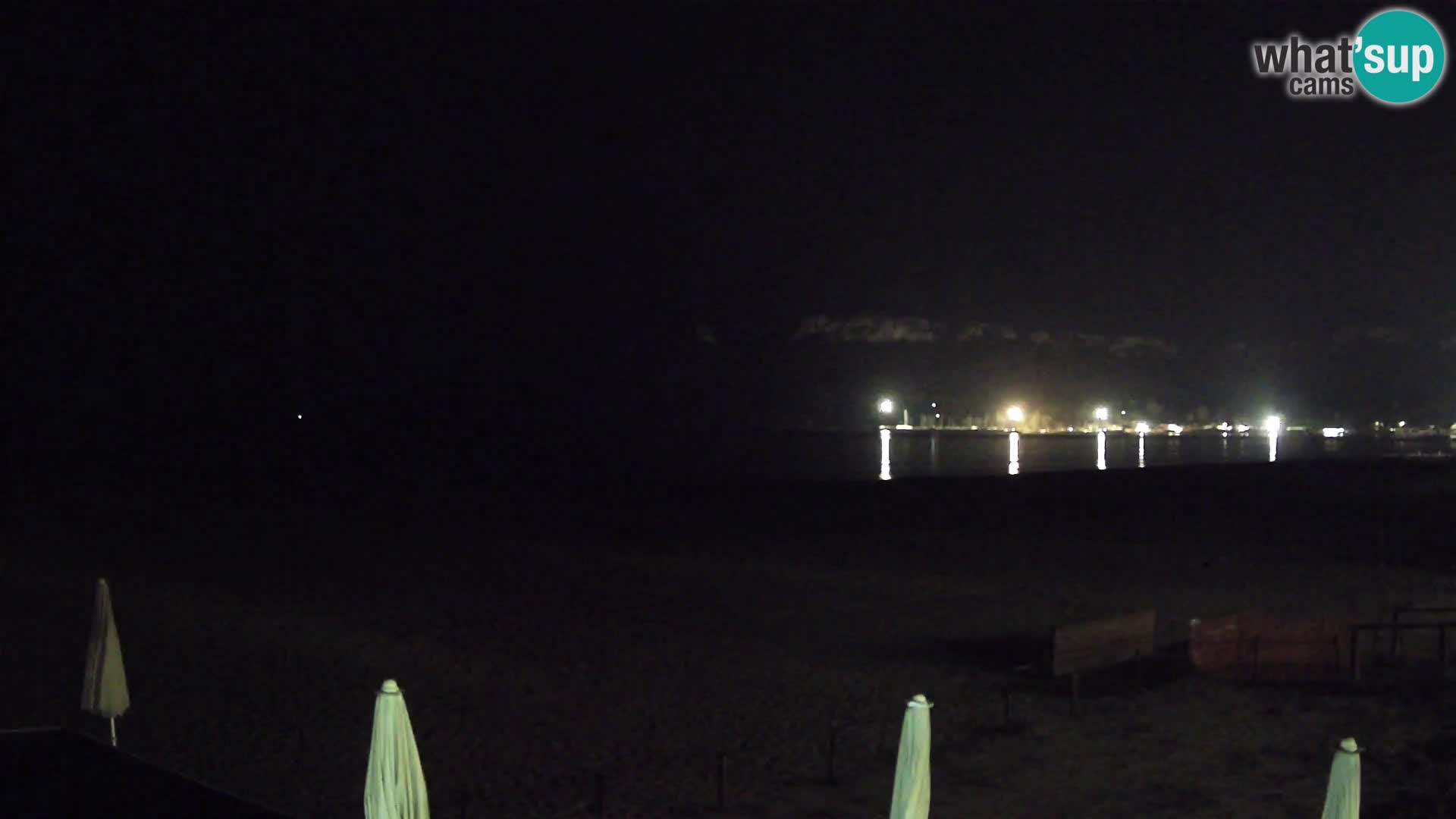 Webcam plage de Poetto | Cagliari | Sardaigne
