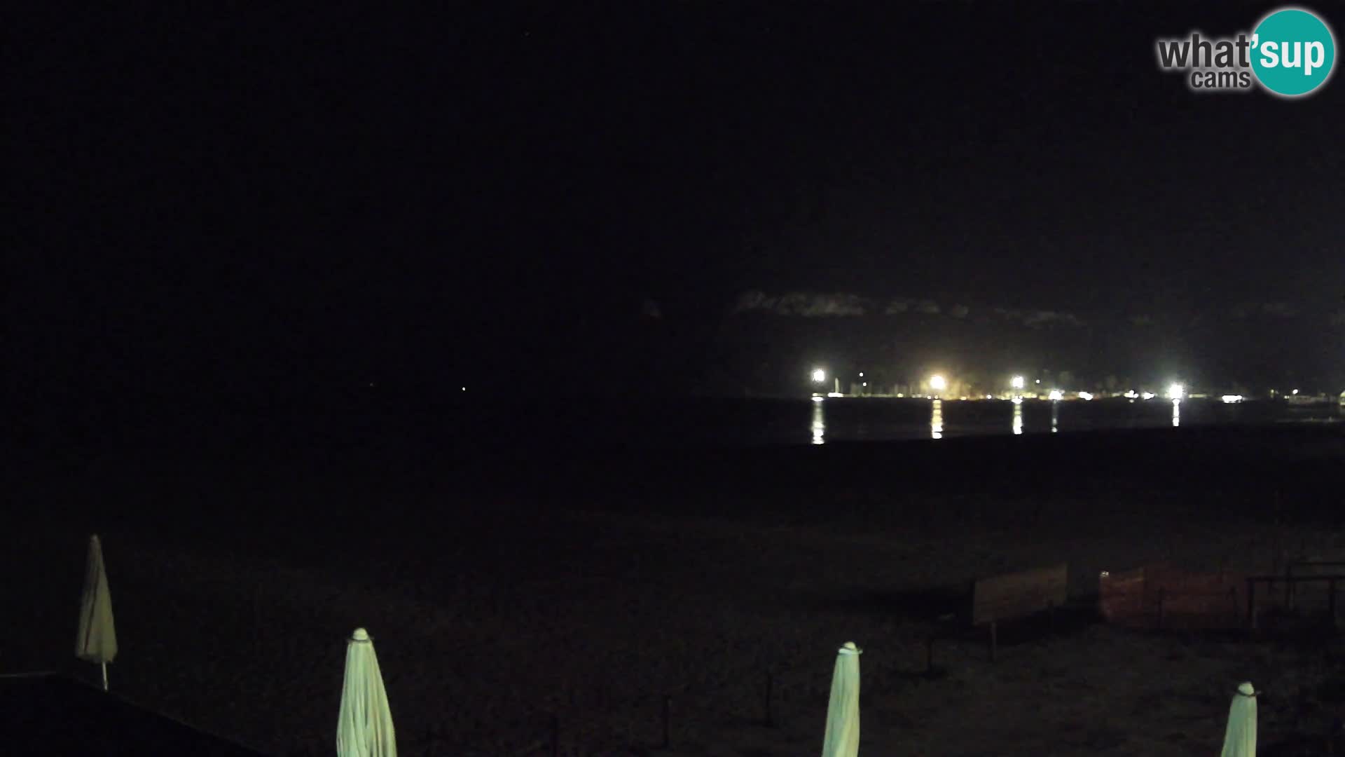Poetto beach webcam | Cagliari | Sardinija