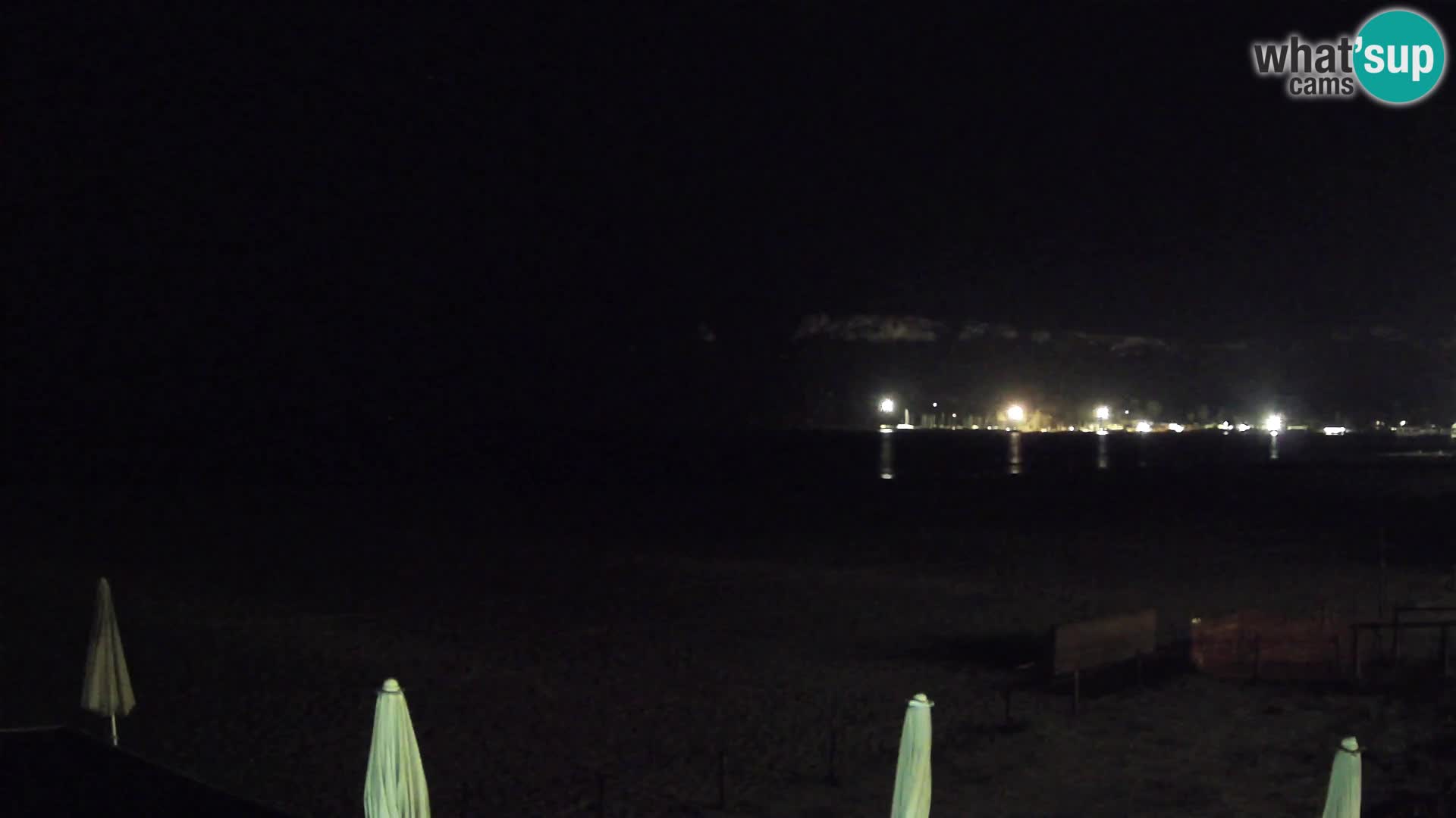 Poetto beach webcam | Cagliari | Sardinia
