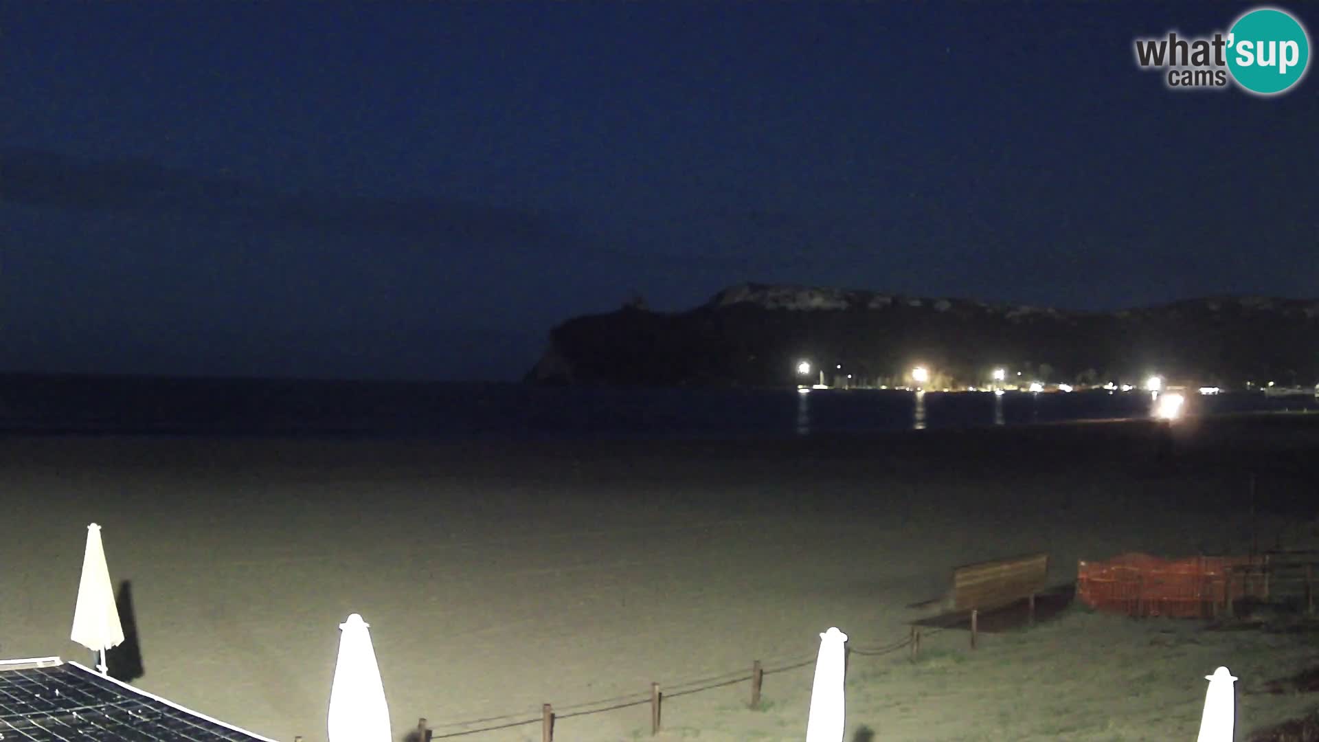 Poetto beach webcam | Cagliari | Sardinia