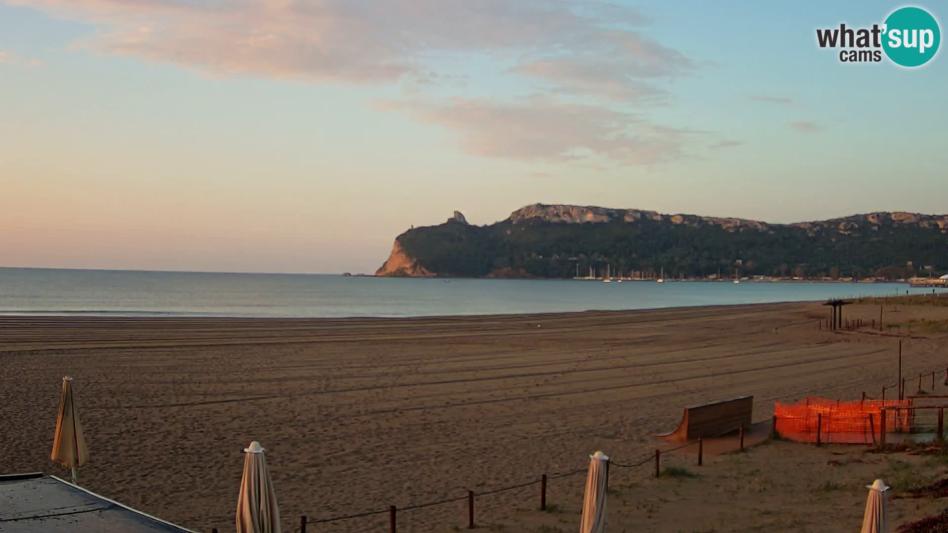 Poetto beach webcam | Cagliari | Sardinia