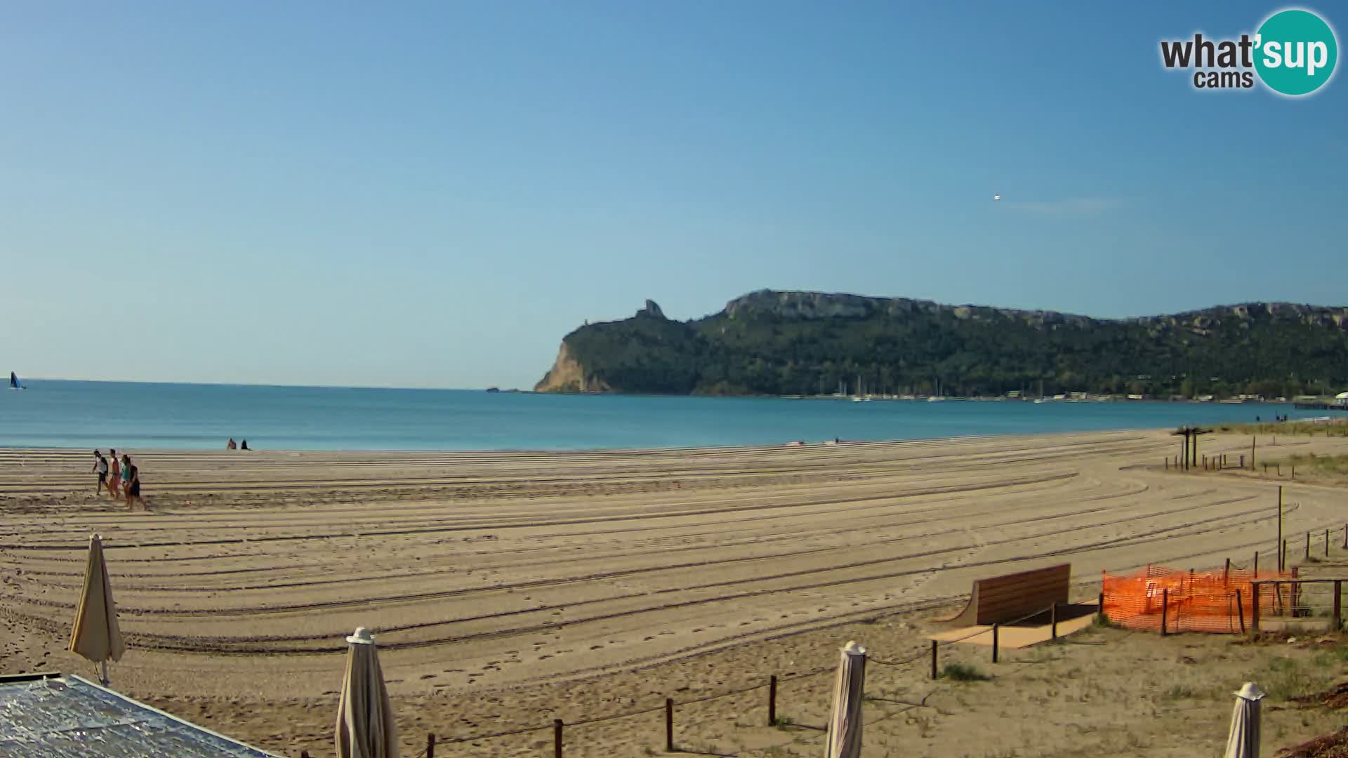 Webcam plage de Poetto | Cagliari | Sardaigne