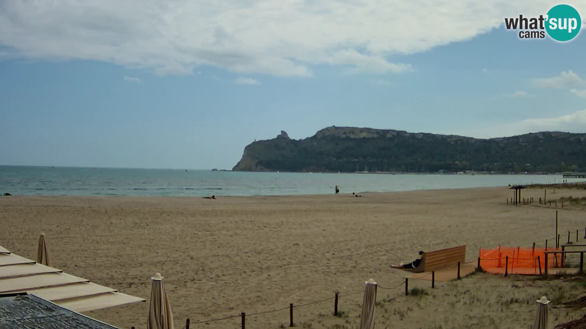 Poetto beach webcam | Cagliari | Sardinia