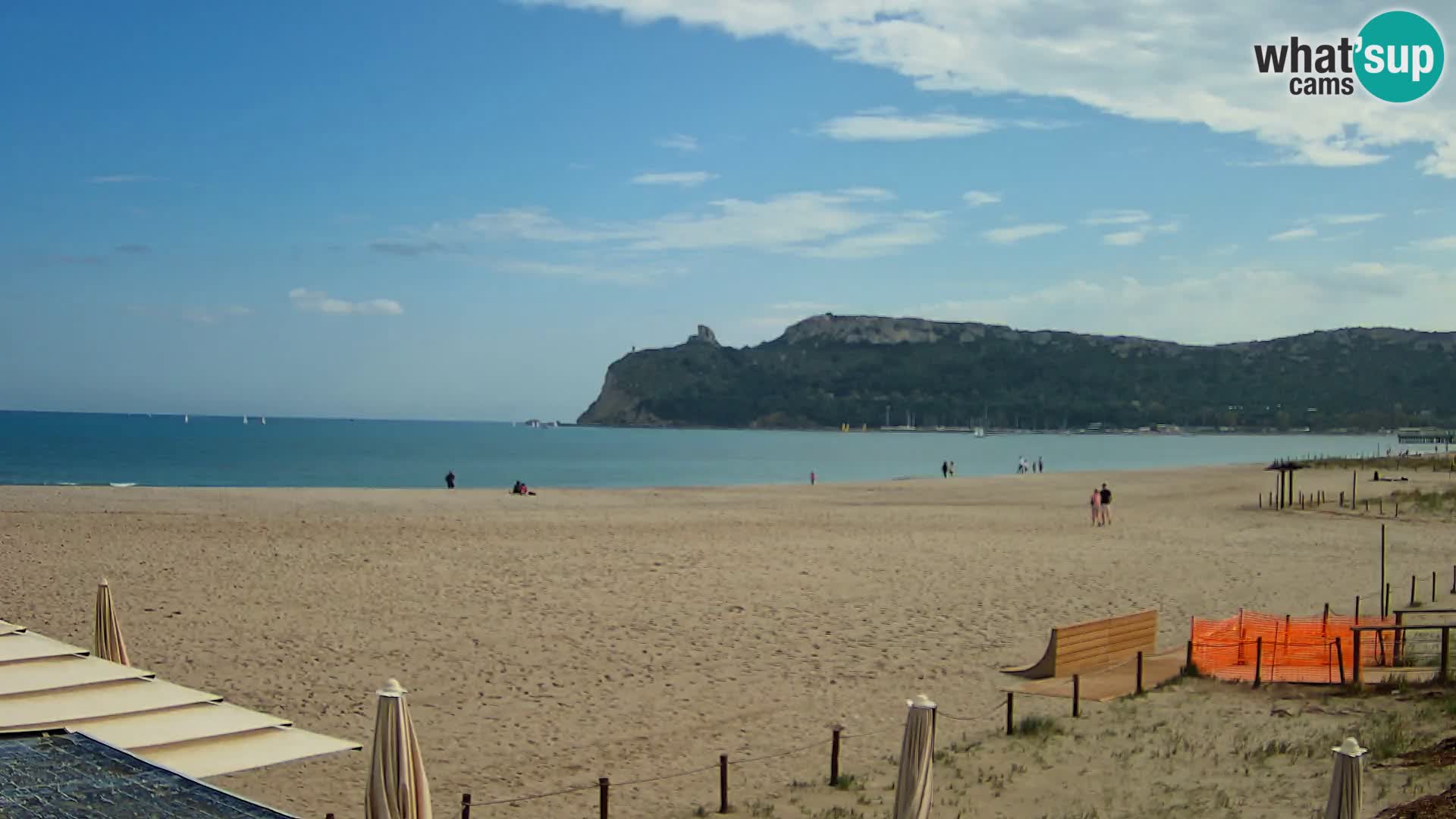 Poetto Strand Webcam | Cagliari | Sardinien