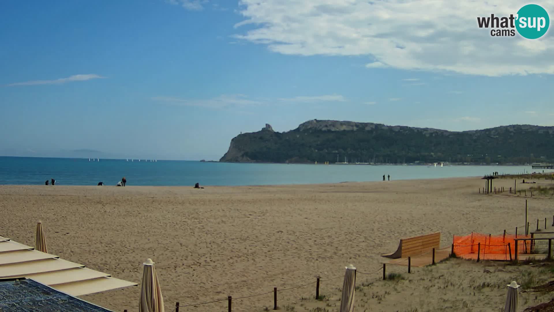Poetto Strand Webcam | Cagliari | Sardinien