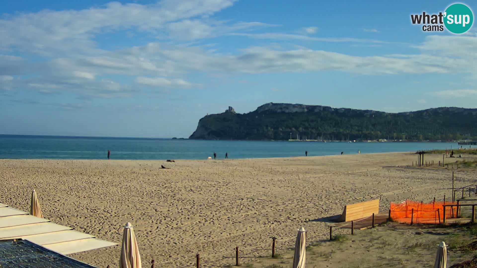 Poetto Strand Webcam | Cagliari | Sardinien
