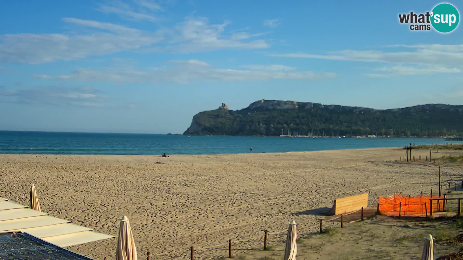 Poetto Strand Webcam | Cagliari | Sardinien
