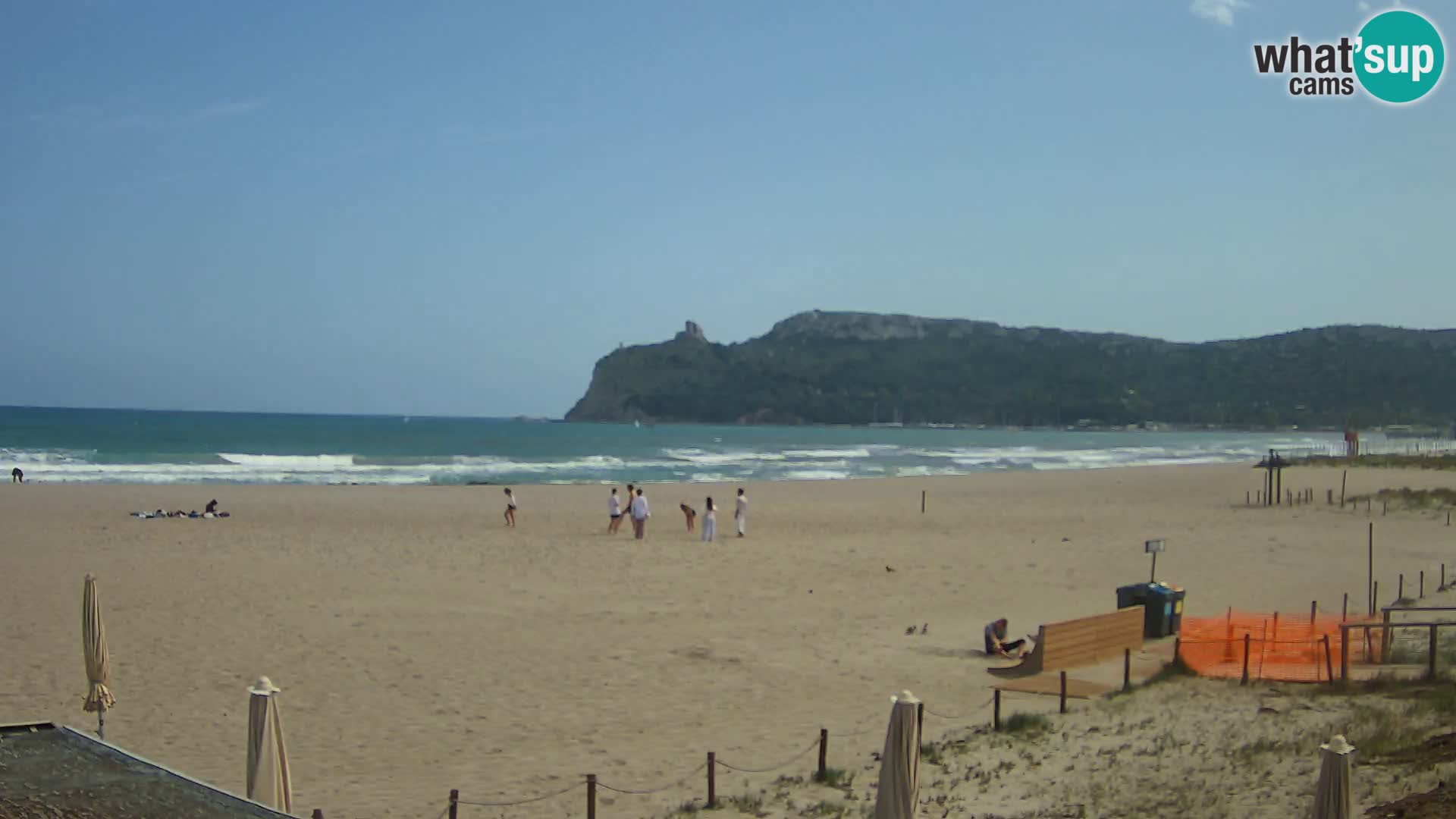 Webcam spiaggia del Poetto | Cagliari | Sardegna