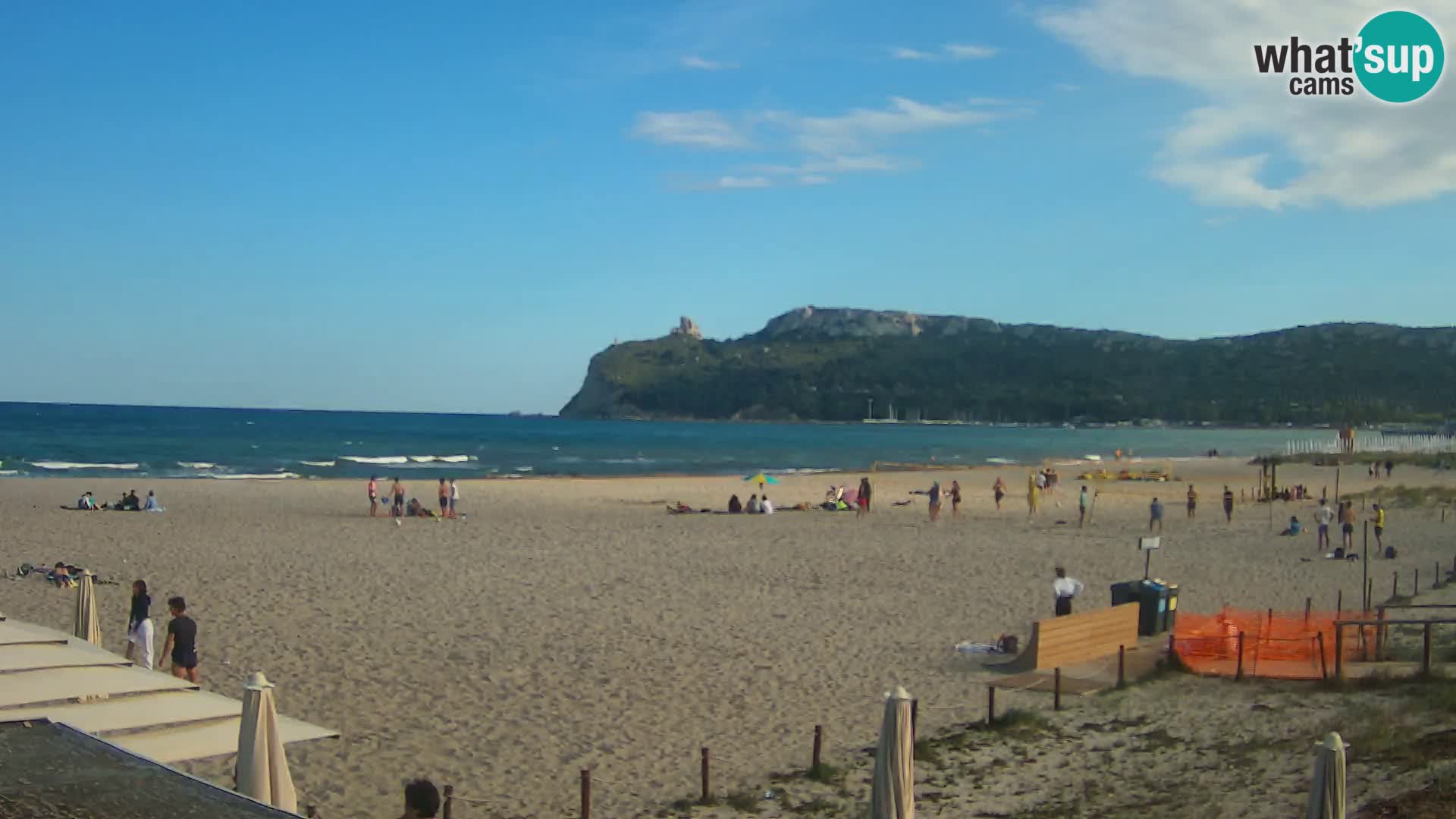 Poetto beach webcam | Cagliari | Sardinia