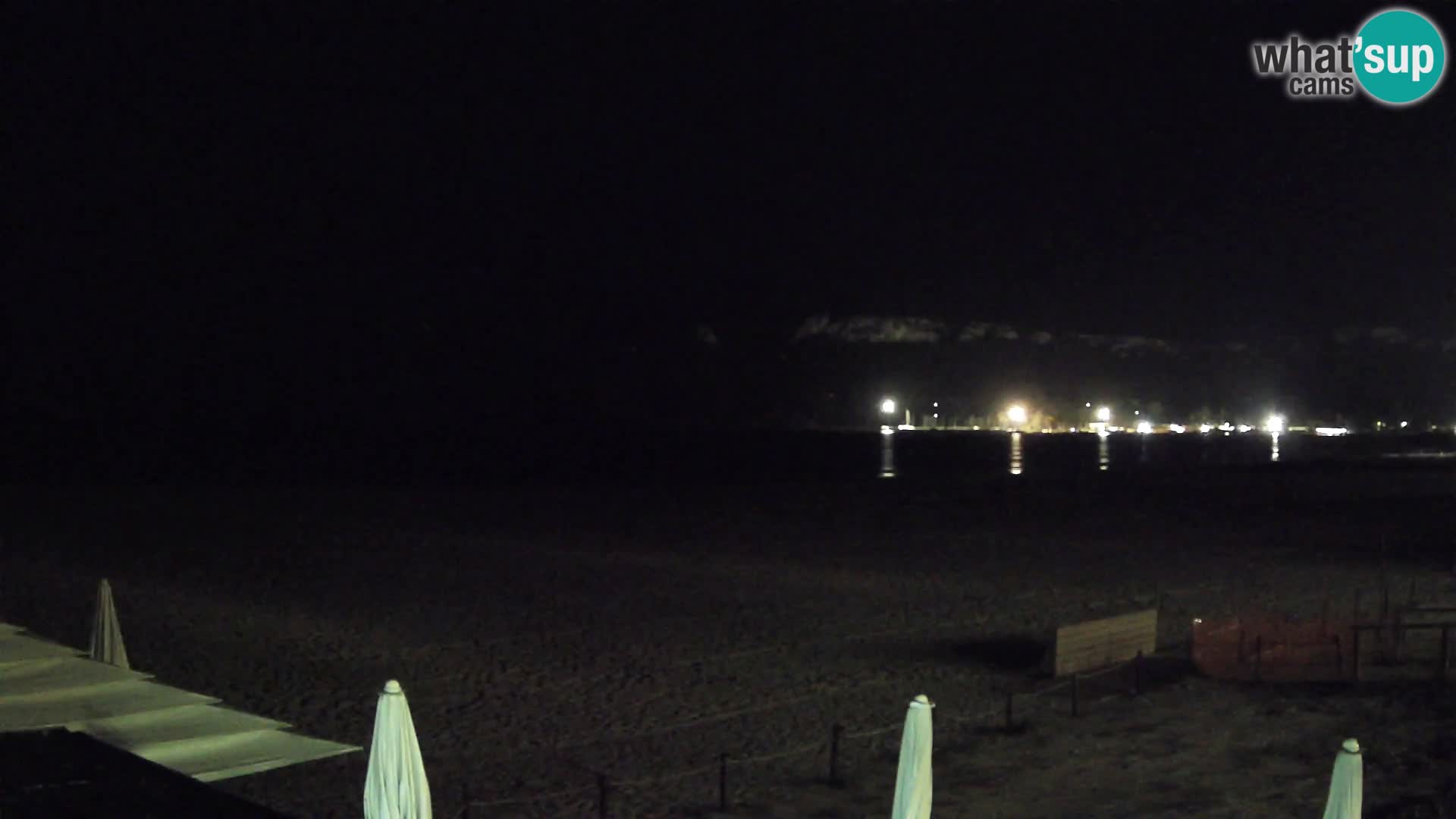 Poetto beach webcam | Cagliari | Sardinija