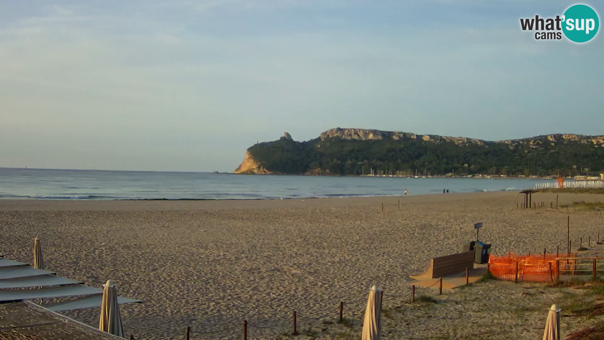 Webcam plage de Poetto | Cagliari | Sardaigne