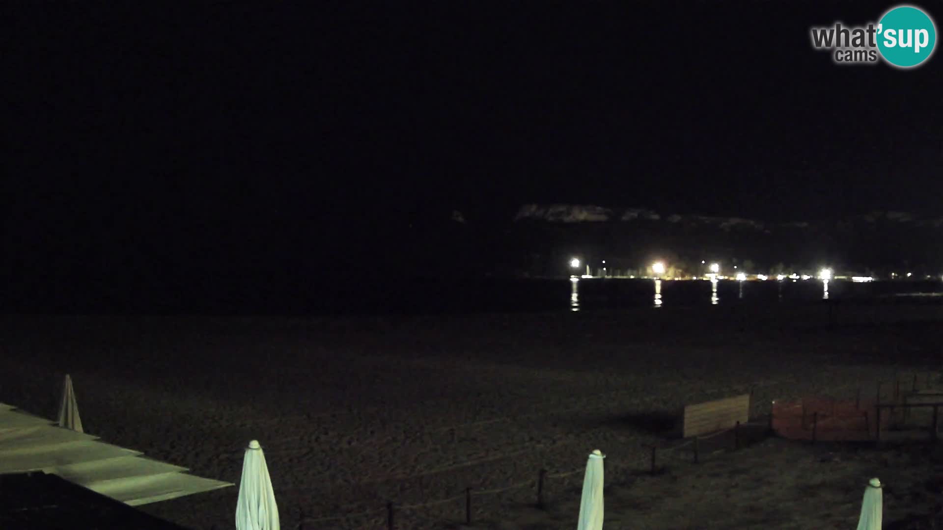 Poetto beach webcam | Cagliari | Sardinija