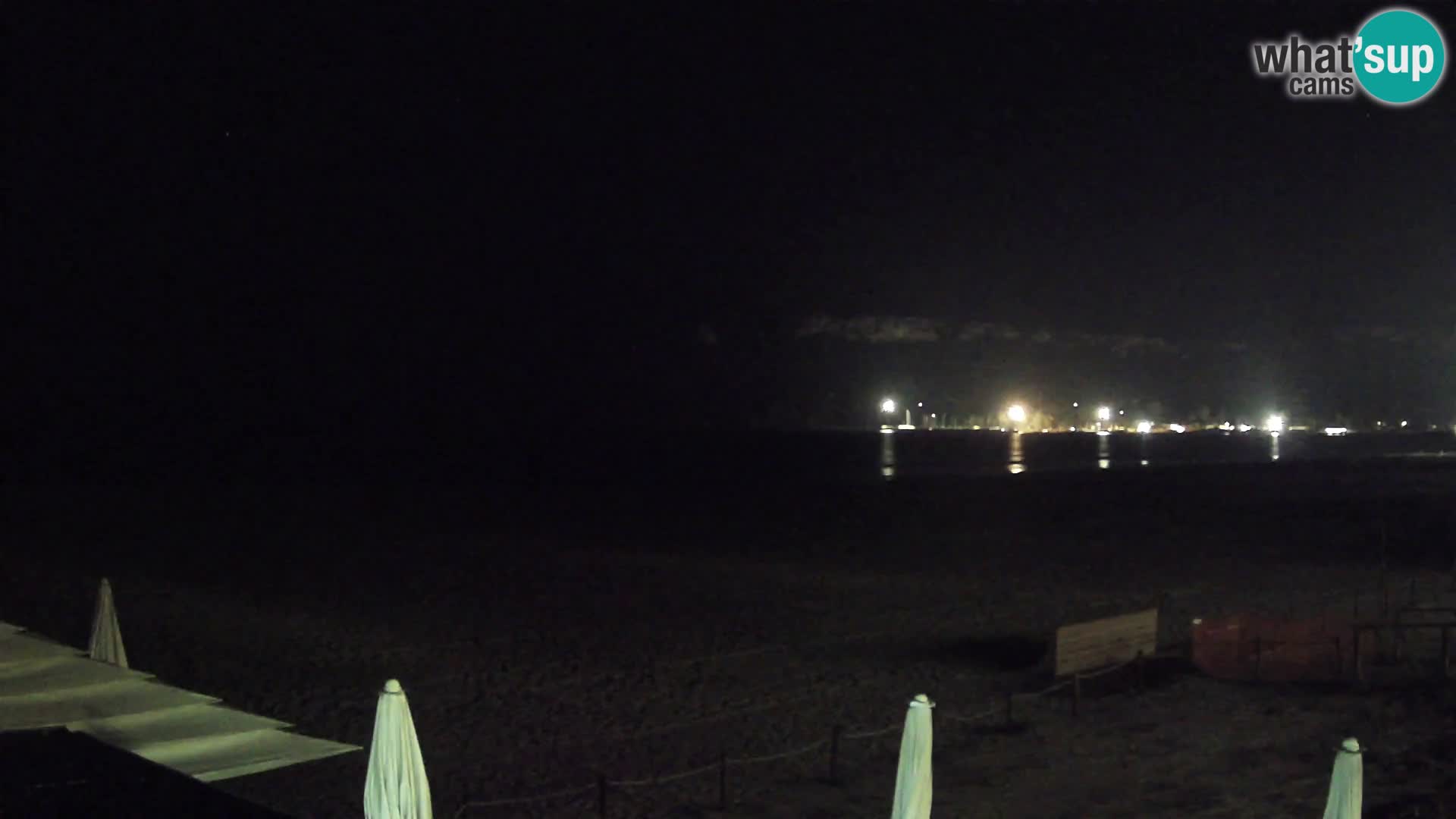 Webcam plage de Poetto | Cagliari | Sardaigne