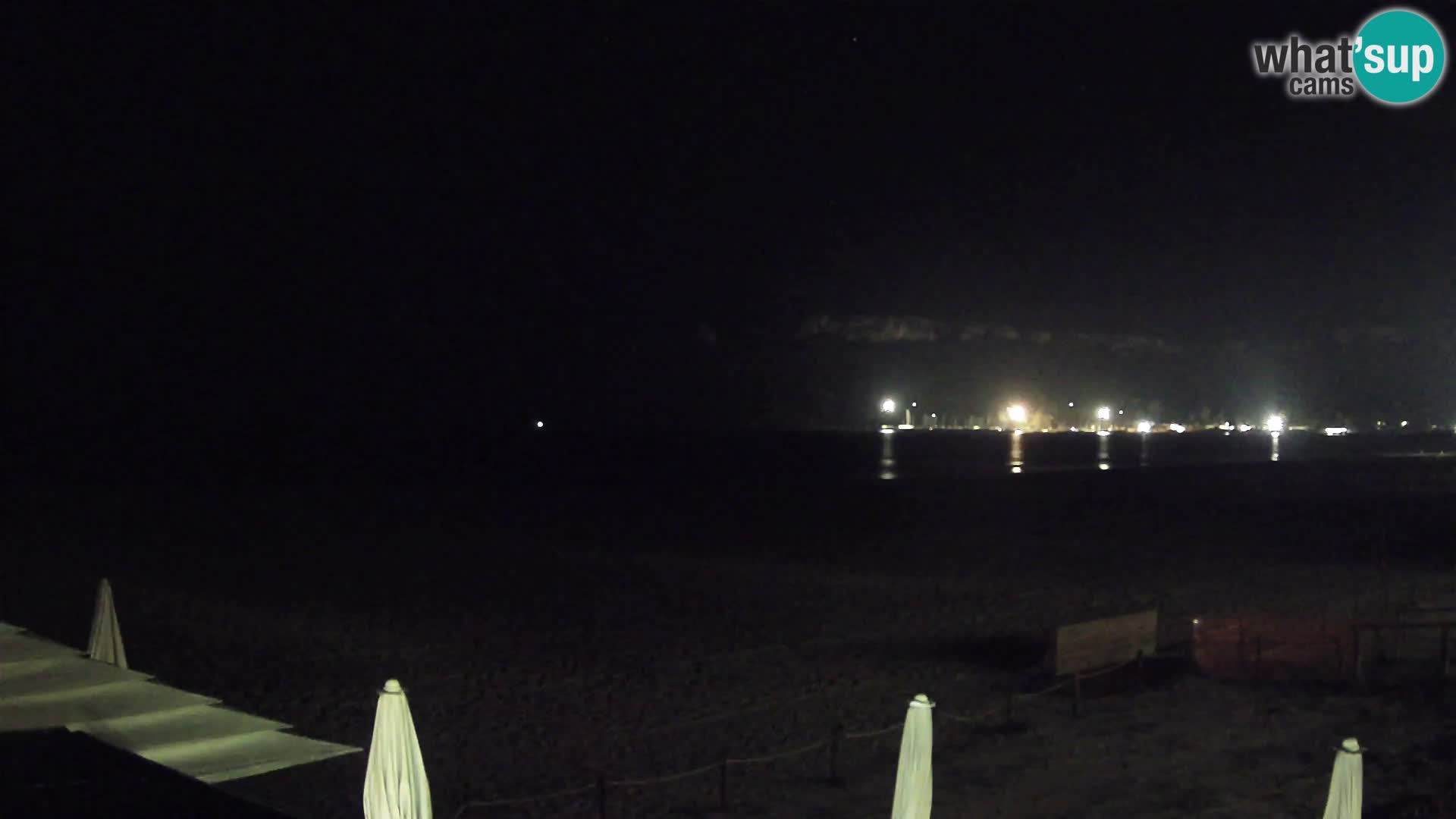 Poetto beach webcam | Cagliari | Sardinija