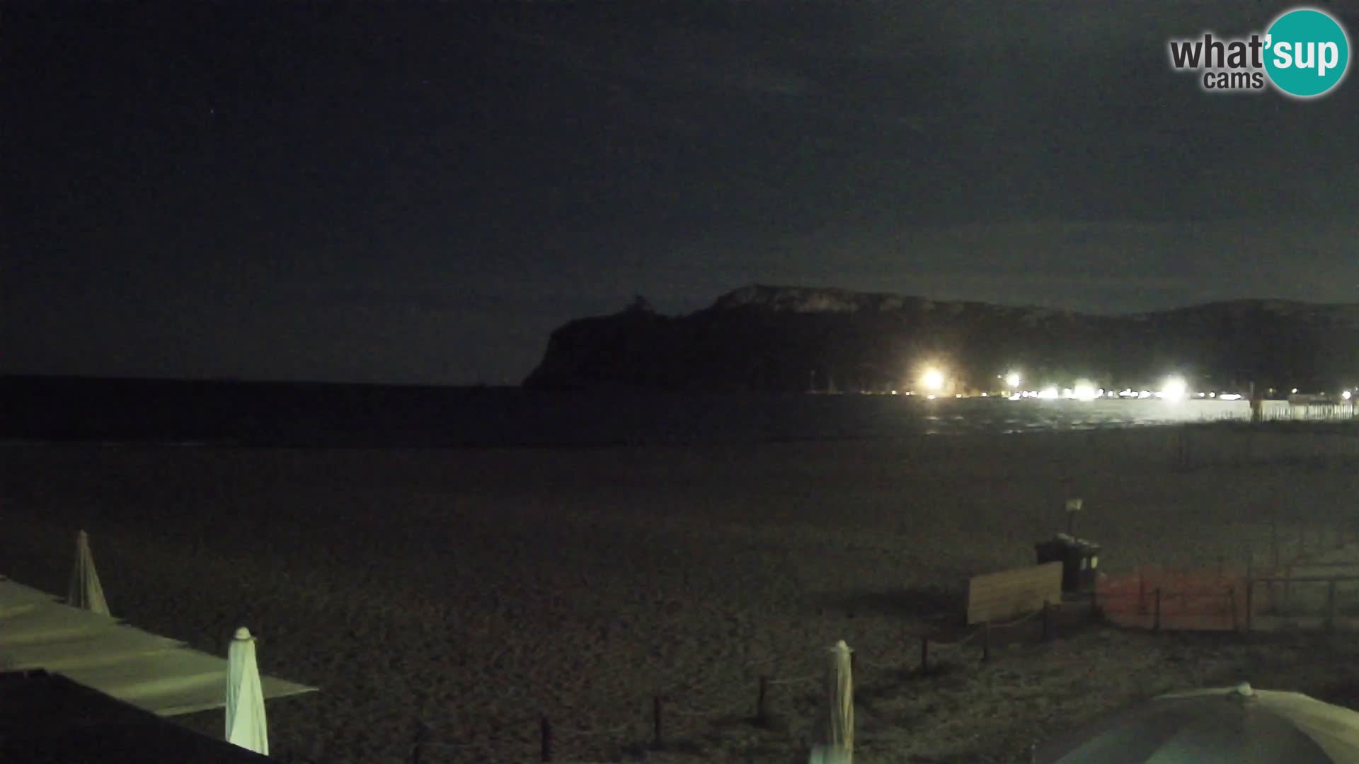 Poetto beach webcam | Cagliari | Sardinija