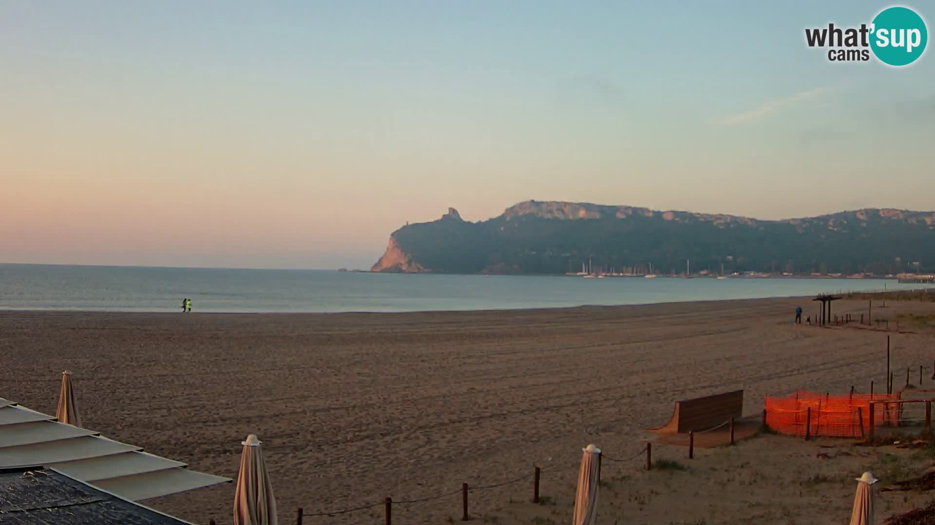 Poetto beach webcam | Cagliari | Sardinija
