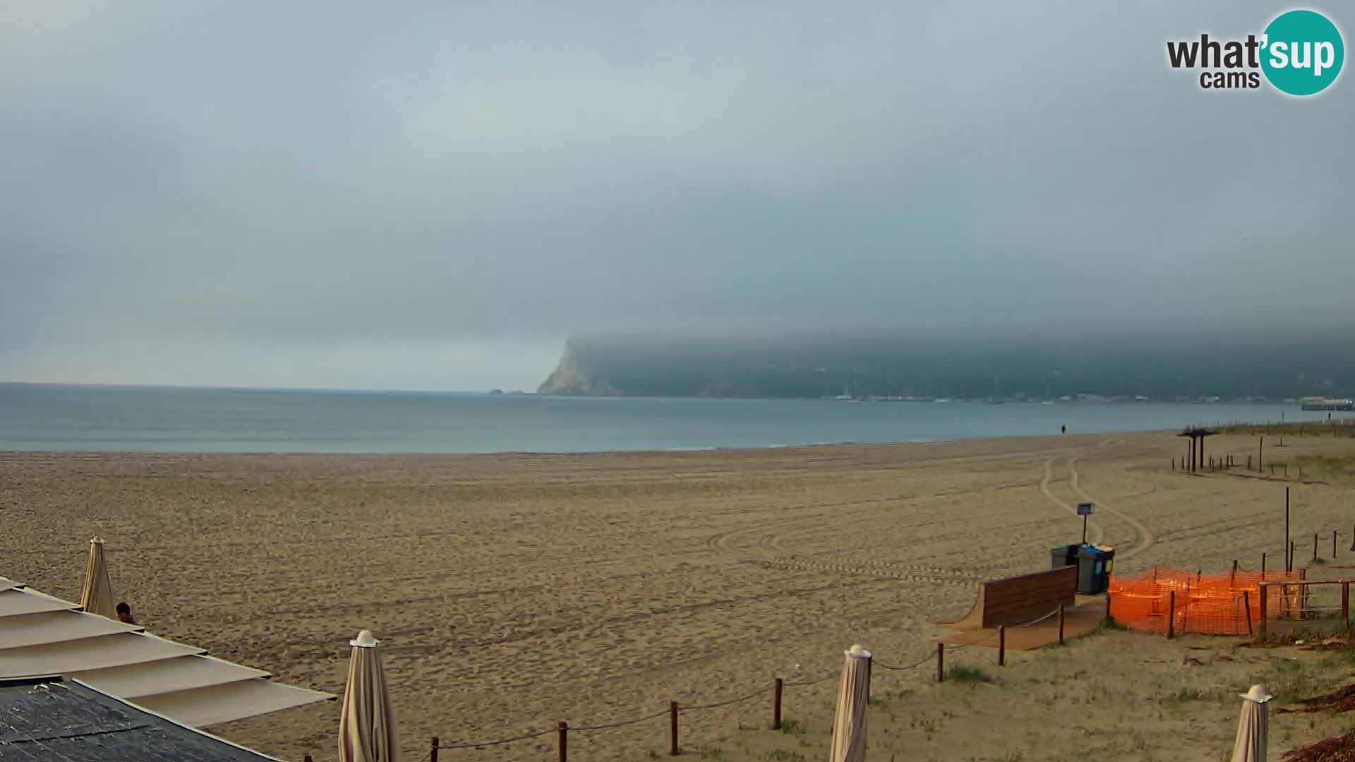 Poetto beach webcam | Cagliari | Sardinija