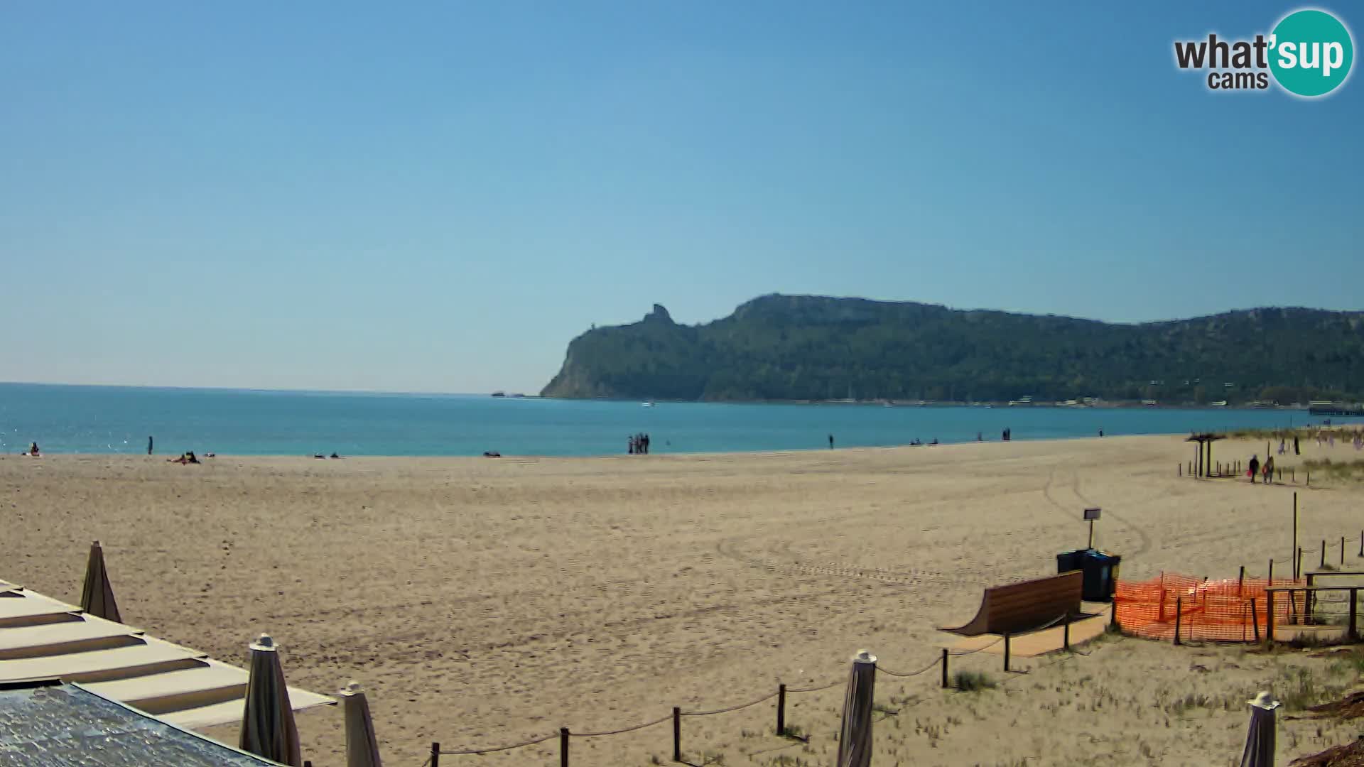 Poetto Strand Webcam | Cagliari | Sardinien