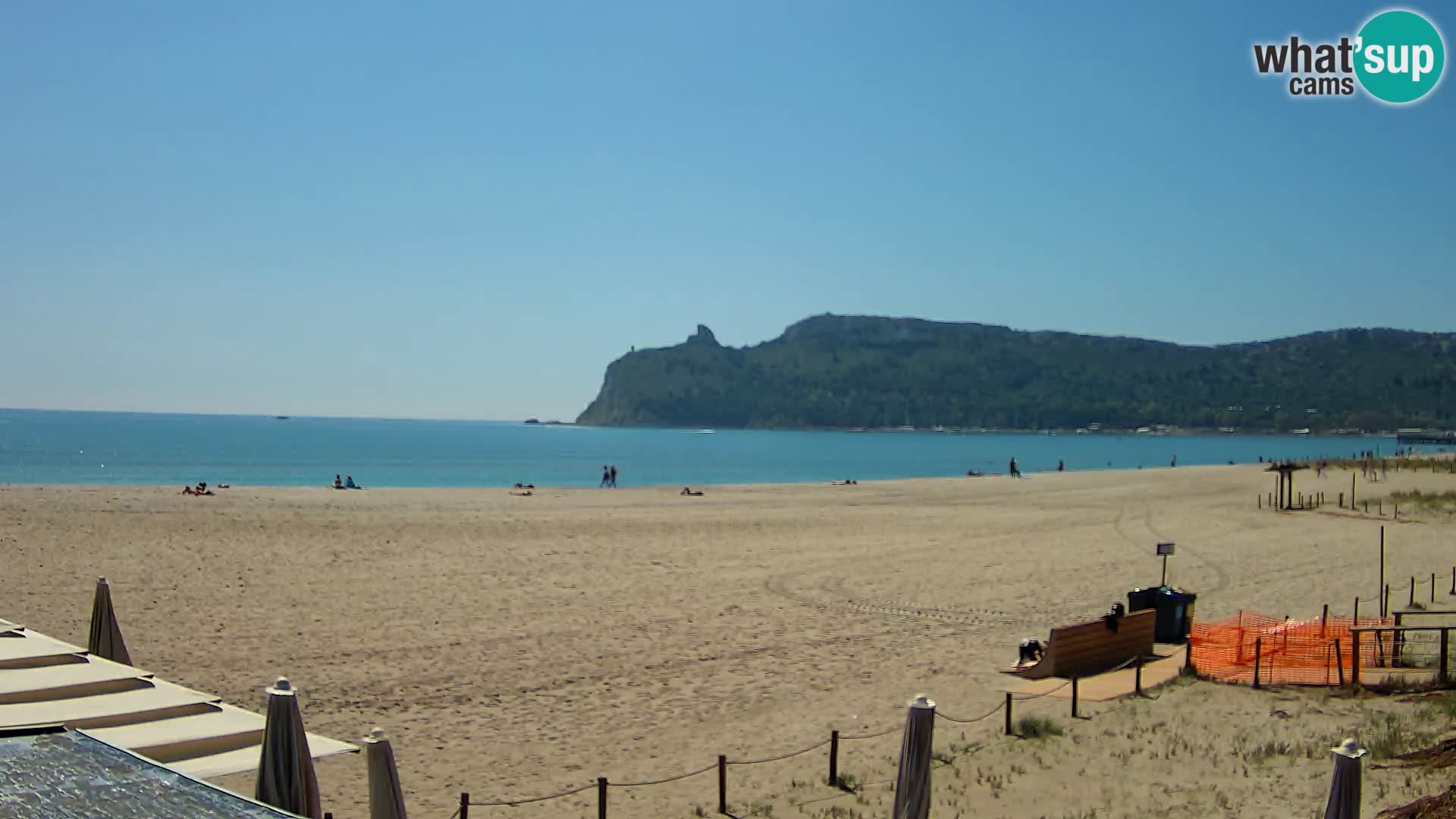 Webcam playa de Poetto | Cagliari | Cerdeña