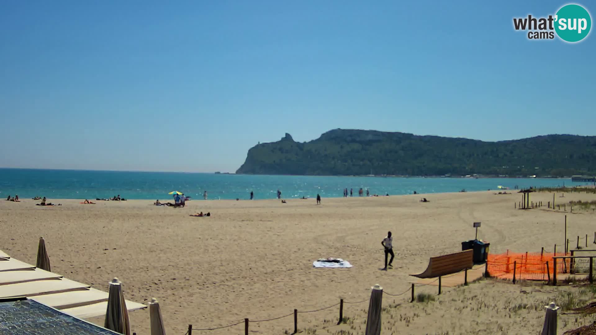 Webcam playa de Poetto | Cagliari | Cerdeña