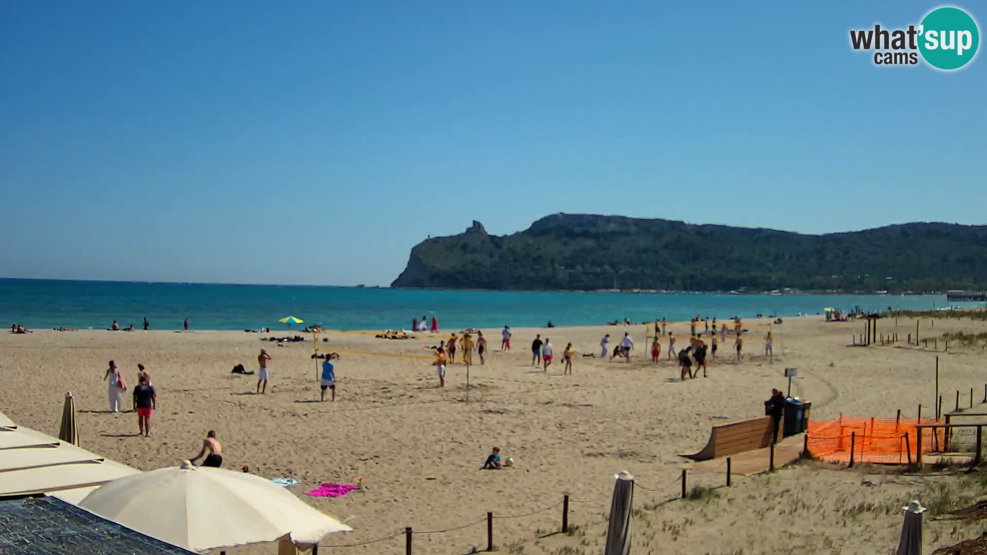 Webcam playa de Poetto | Cagliari | Cerdeña