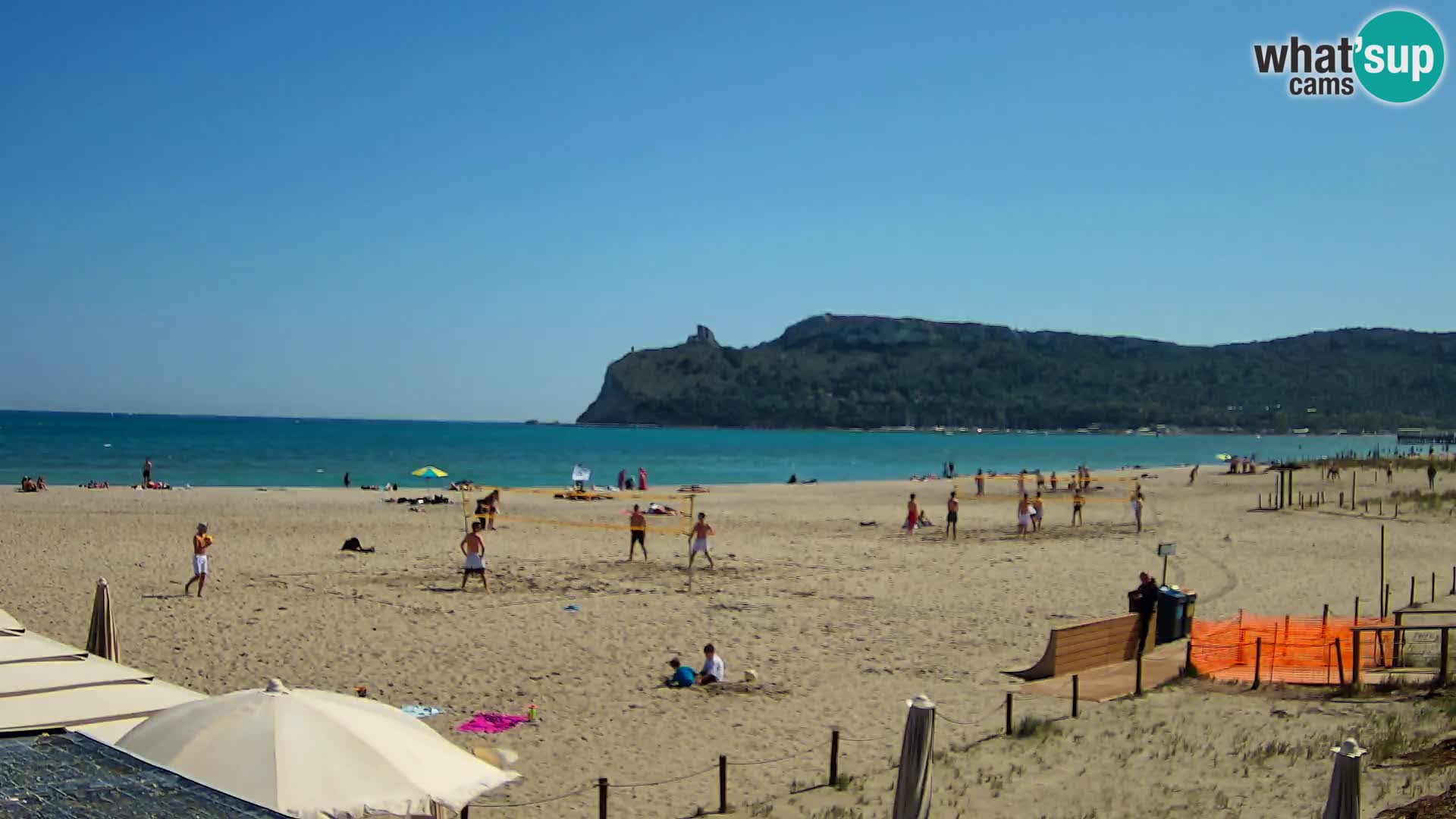 Poetto Strand Webcam | Cagliari | Sardinien